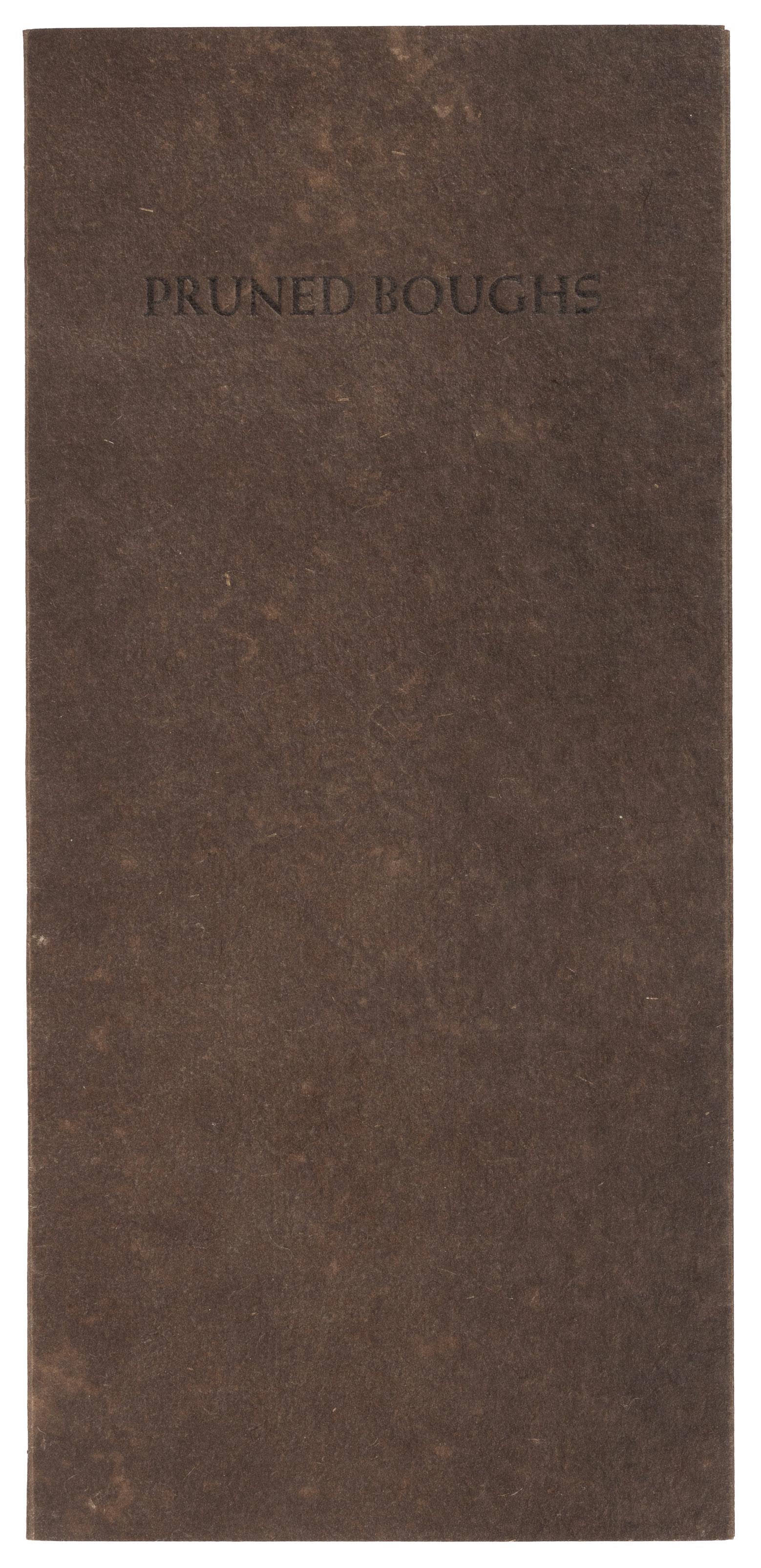 Ninja Press: Pruned Boughs by Michael Hannon: Heading: (Ninja Press) Author: Hannon, Michael Title: Pruned Boughs Place Published: [Sherman Oaks, California] Publisher:Ninja Press Date Published: 2008 Description: Pri