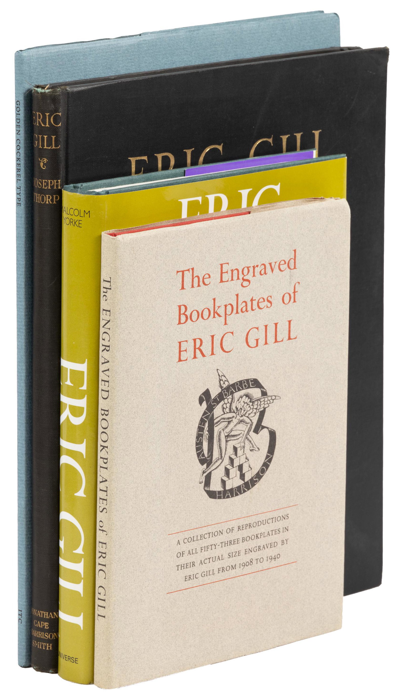 Four titles on Eric Gill (1 of 1)