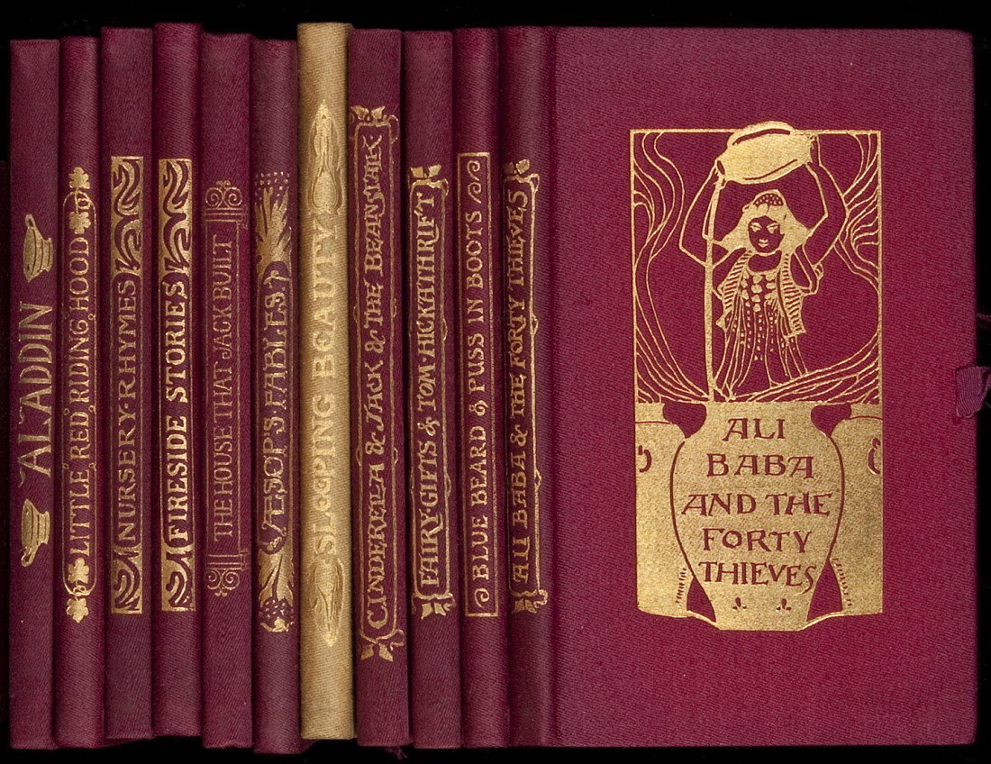 11 children's books in the Banbury Cross series: Title: Eleven volumes of children's books in the Banbury Cross series, with original folding box Author: Rhys, Grace, editor Description: Includes: The Sleeping Beauty and Dick Whittington and His Cat
