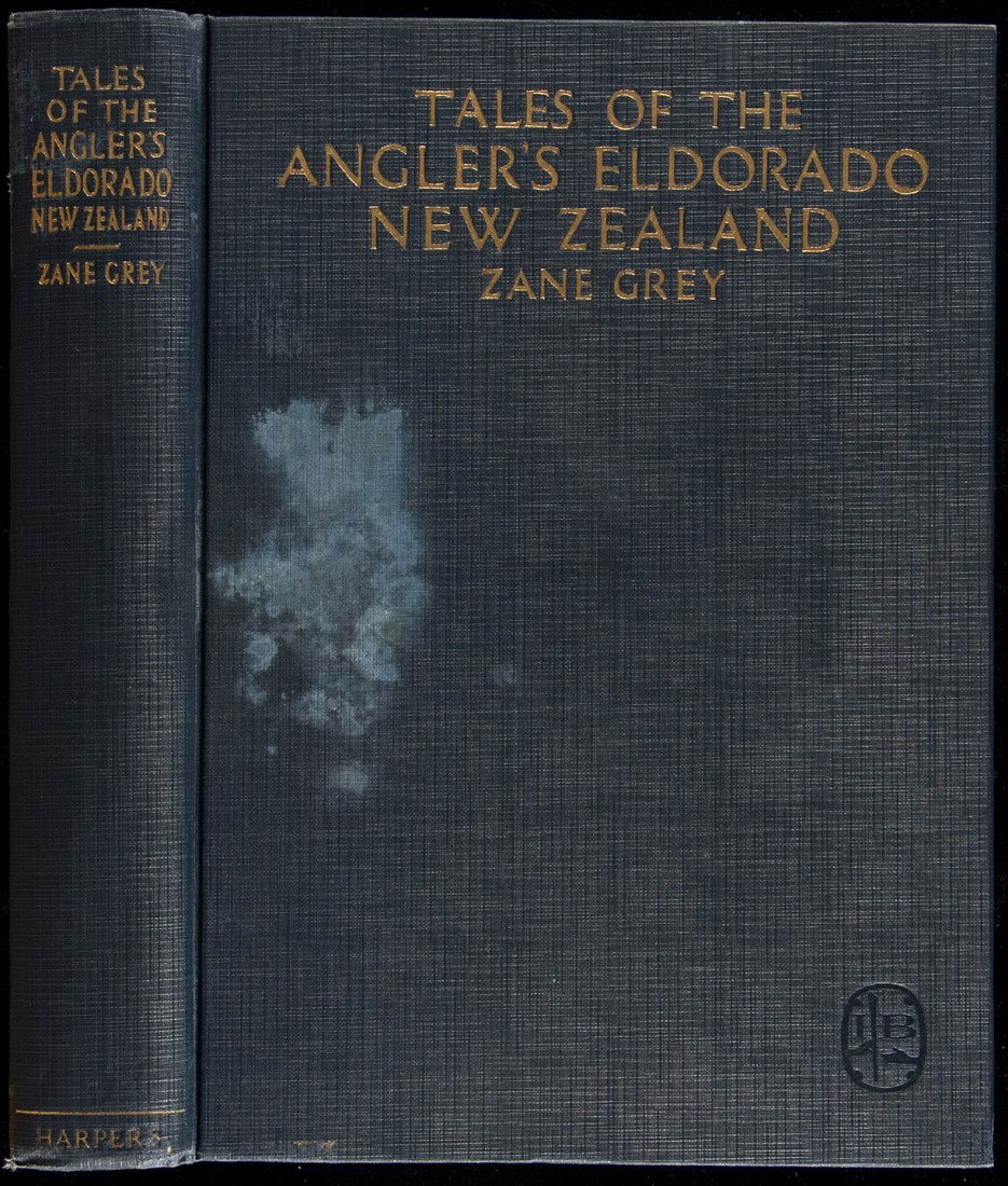 Zane Grey's Angler Eldorado New Zealand: Title: Tales of the Angler's Eldorado New Zealand Author: Grey, Zane Description: Illustrated with plates from over 100 photographs by Zane Grey and from drawings by Frank E. Phares; orange tinted pic