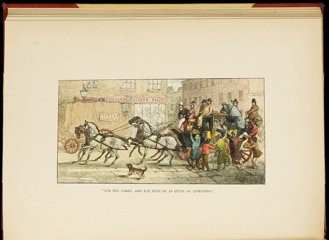 Nimrod The Chase, The Road and The Turf: Title: The Chase, The Road and The Turf Author: Nimrod [Apperley, Charles James] Description: [xxii], 334 pp. Illustrated with portraits, color plates, etc. 10x7¼, red half morocco and tan cloth, spi