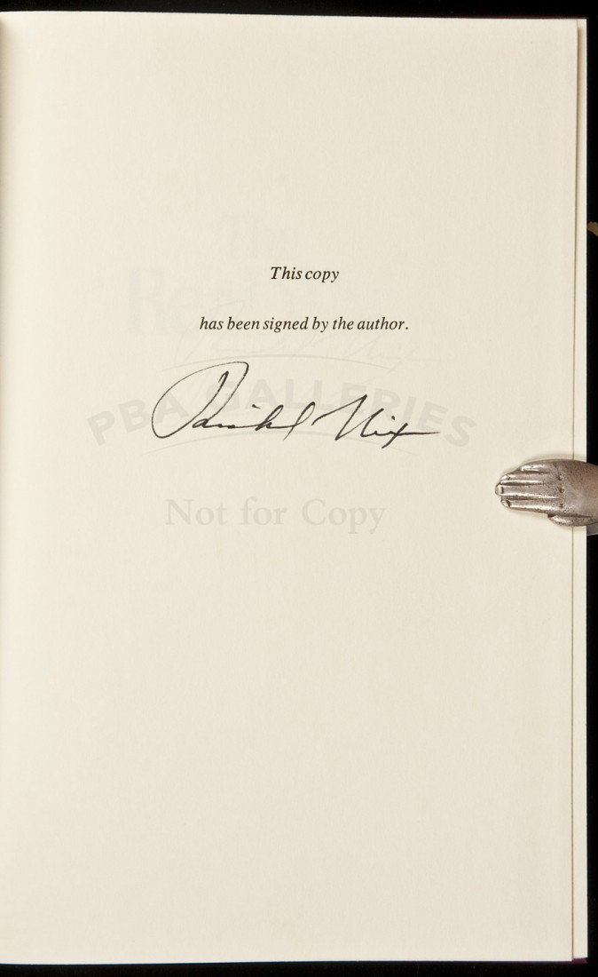 The Real War signed by Nixon: Title: The Real War Author: Nixon, Richard Description: Maroon cloth, lettered in silver, slipcase. First Edition.Signed by President Richard Nixon special leaf at front. Heading: Place Published: [Ne