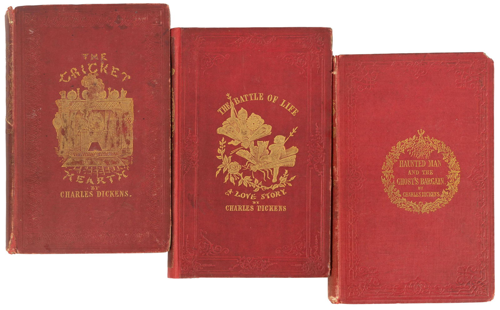 3 Christmas books by Charles Dickens (1 of 1)