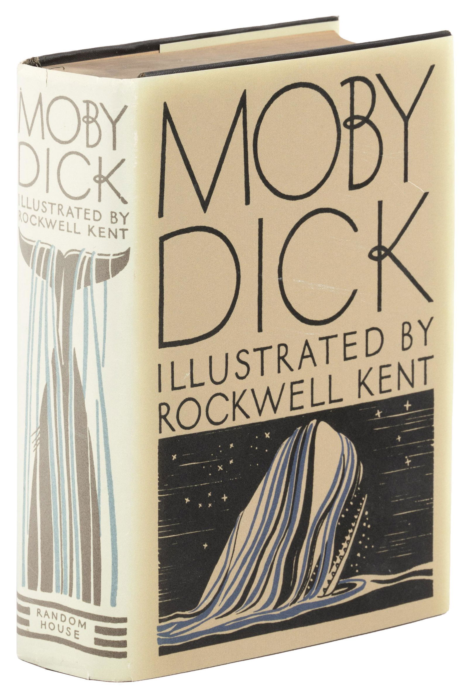 Inscribed and signed by Rockwell Kent: Heading: (Kent, Rockwell, illustrator) Author: Melville, Herman Title: Moby Dick Place Published: New York Publisher:Random House Date Published: 1930 Description: Illustrat