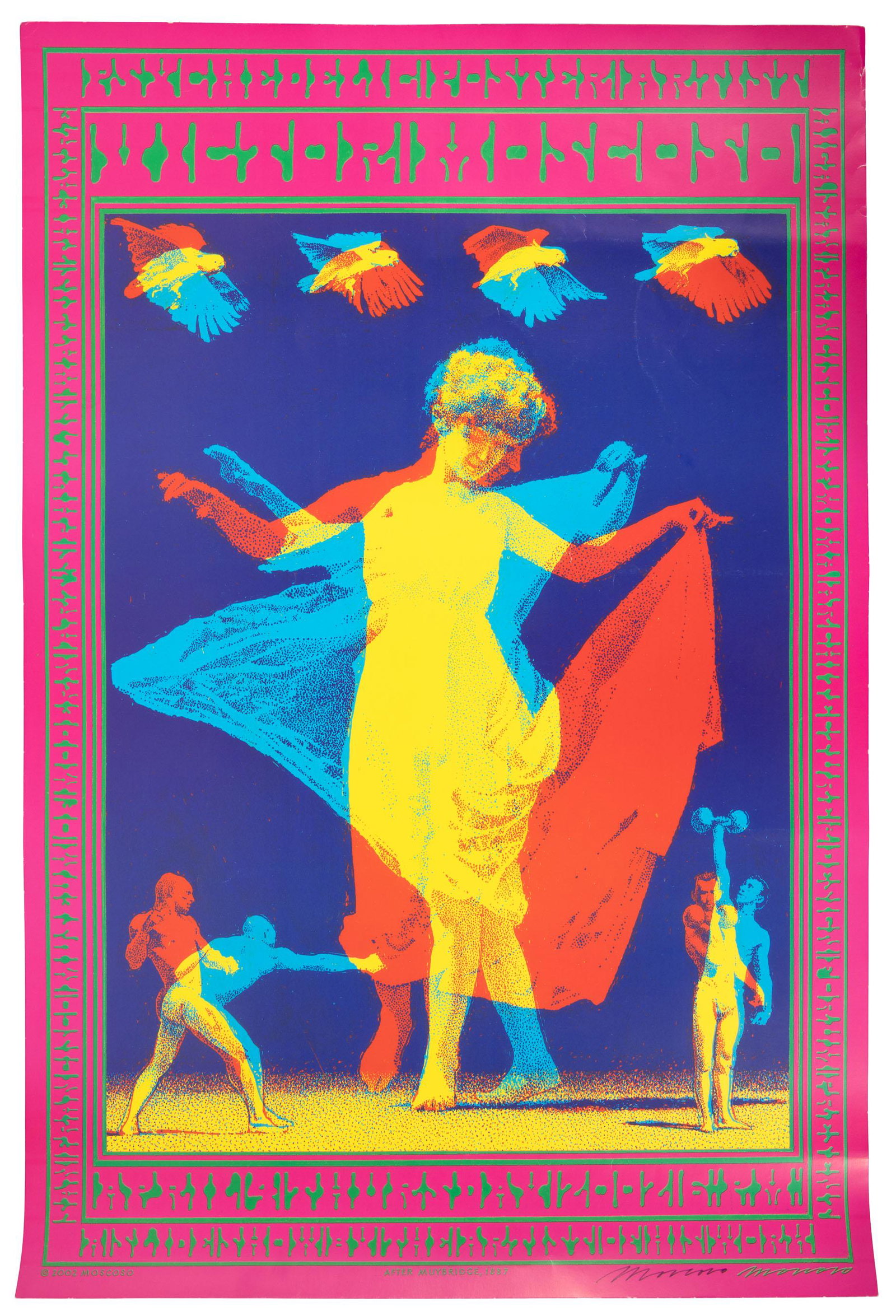 Rare Victor Moscoso SFMOMA signed (1 of 2)