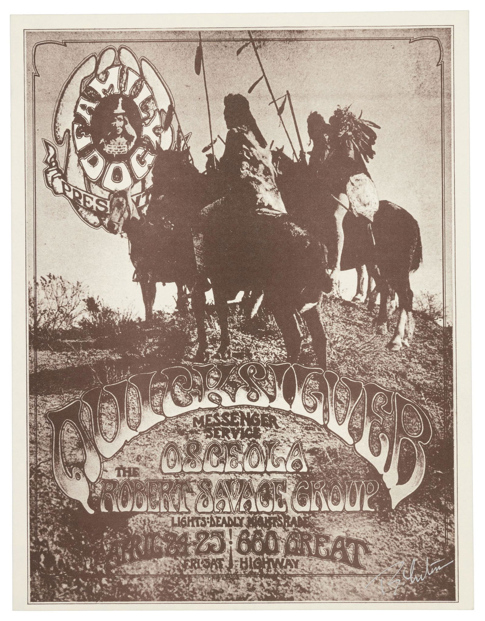 Signed by Randy Tuten, 1970 (1 of 2)