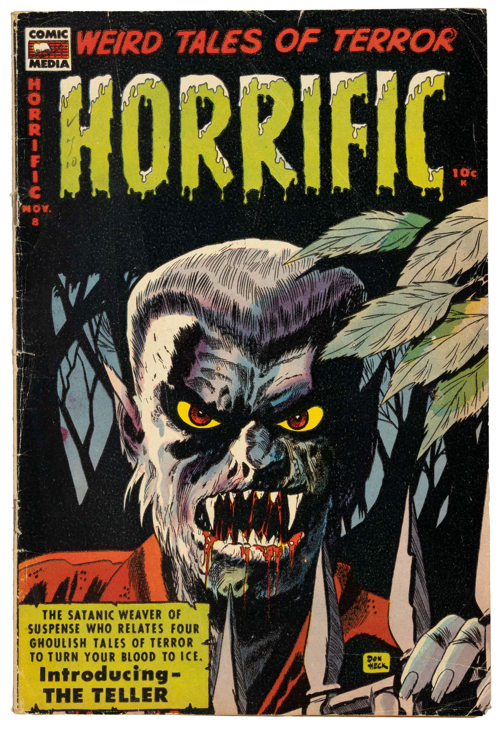 HORRIFIC #8 * 3.5 * Toupee of TERROR (1 of 1)