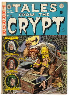 TALES FROM THE CRYPT #29 * 5.0 * 1st Jack DAVIS Cover: Heading: Author: Title: TALES FROM THE CRYPT No. 29 Place Published: Publisher:EC [Indicia: I.C. Publishing Co., Inc.] Date Published: April-May, 1952 Description: