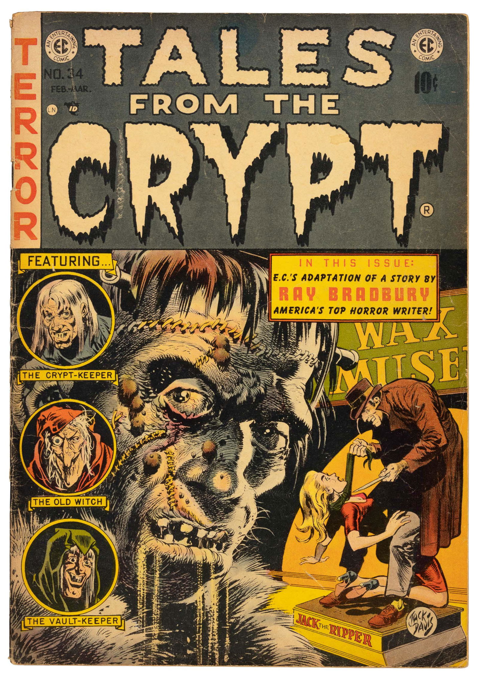 TALES FROM THE CRYPT #34 * 3.5 * Davis, Ingels, Evans, Kamen (1 of 1)