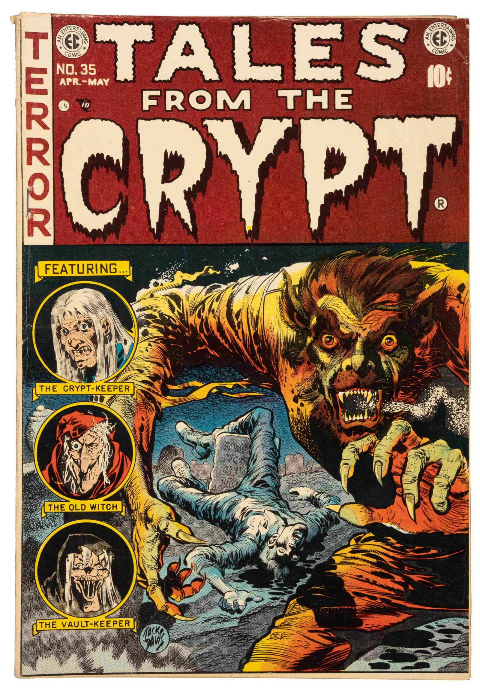TALES FROM THE CRYPT #35 * 3.5 * Revolting Restaurant (1 of 1)