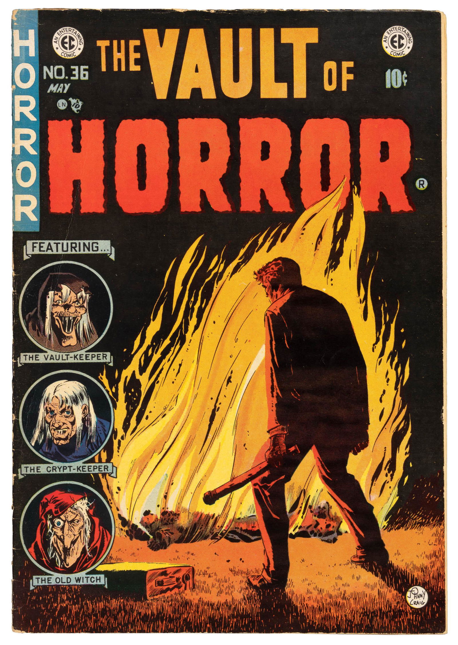 VAULT OF HORROR #36 * 4.0 * Krigstein's "PIPE DREAM" Opium Den Drama (1 of 1)