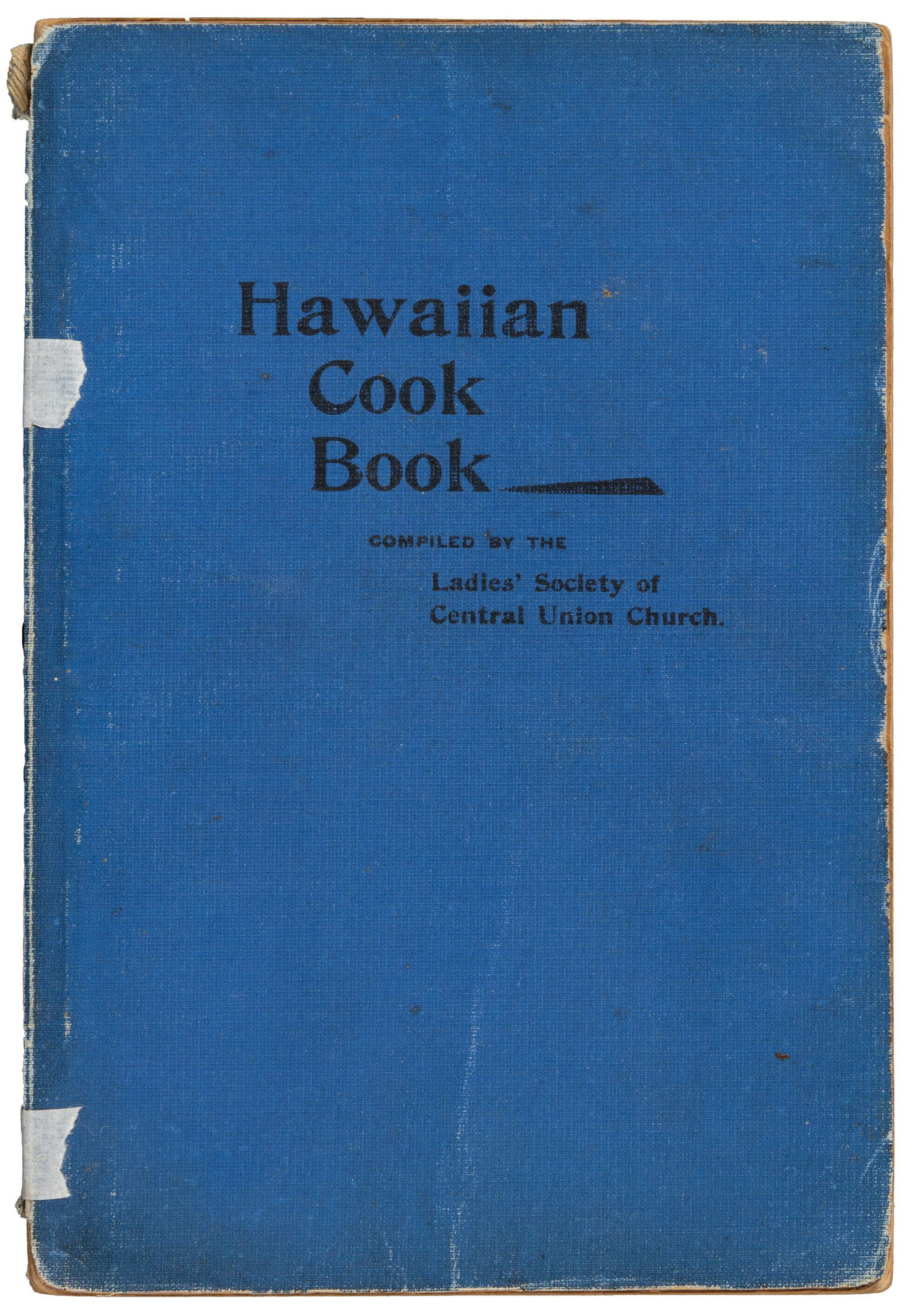 Turn of the 20th-century Hawaiian cookbook (1 of 6)