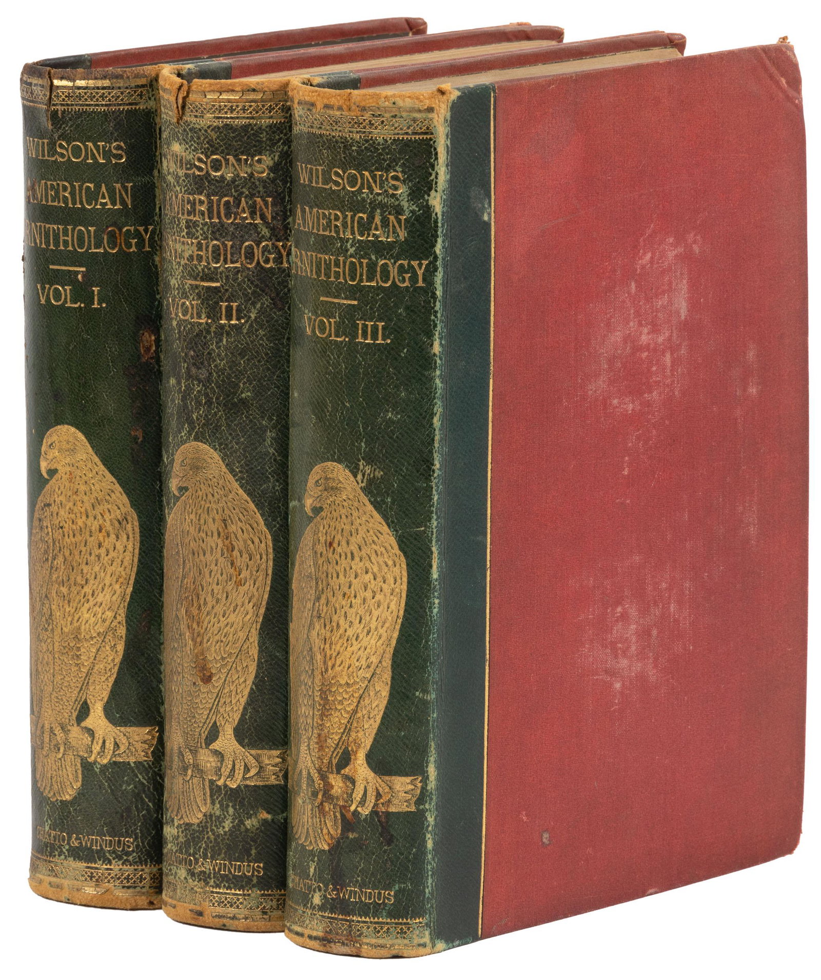 Over one hundred chromolithograph plates: Heading: Author: Wilson, Alexander and Prince Charles Lucian Bonaparte Title: American Ornithology; or, The Natural History of the Birds of the United States Place Published: London Publisher:Chatto a