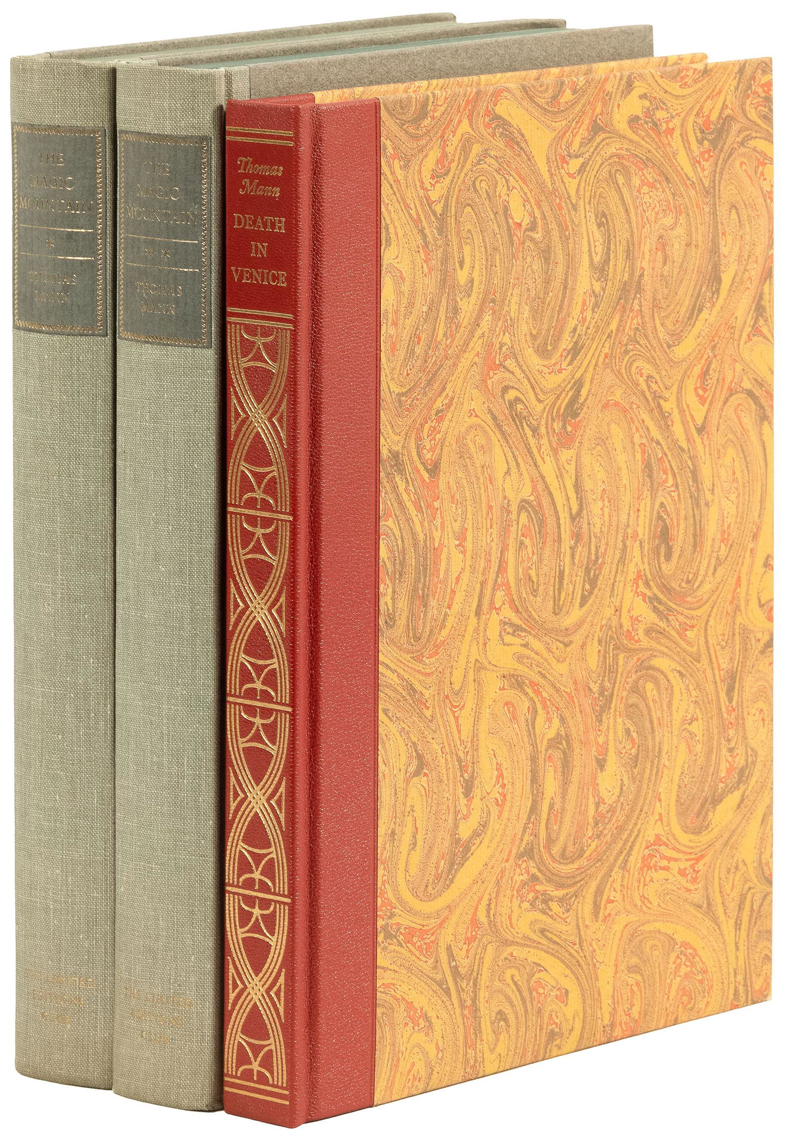 Two novels from Thomas Mann: Heading: (Limited Editions Club) Author: Mann, Thomas Title: Two by Thomas Mann Place Published: New York Publisher:The Limited Editions Club Date Published: 1962-1972 Description: