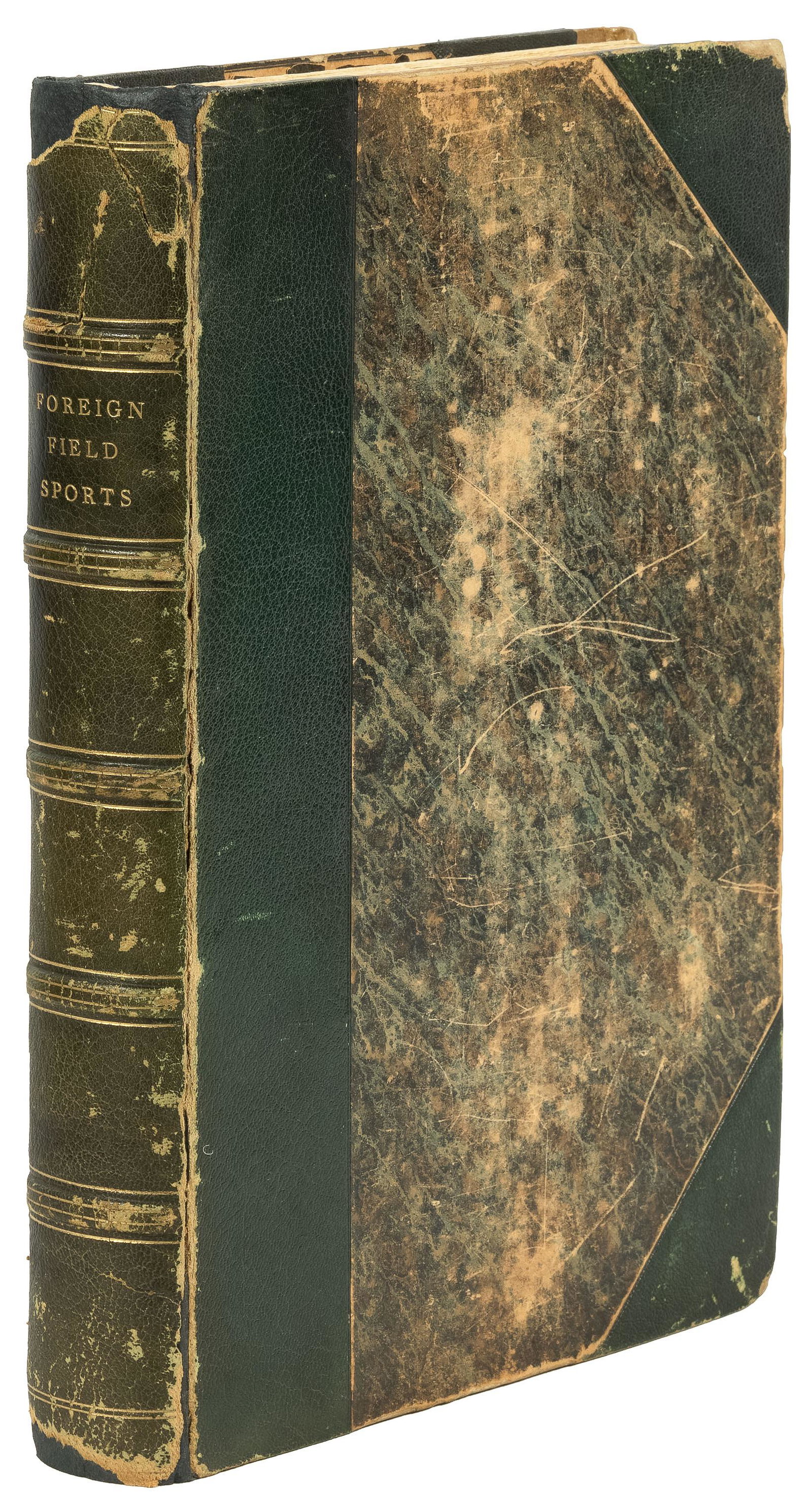 Foreign Field Sports 110 hand-colored plates: Heading: Author: Howitt, [Samuel], et al Title: Foreign Field Sports, Fisheries, Sporting Anecdotes, &c. &c. From Drawings by Messrs. Howitt, Atkinson, Clark, Manskirch, &c. With a Supplement of New S