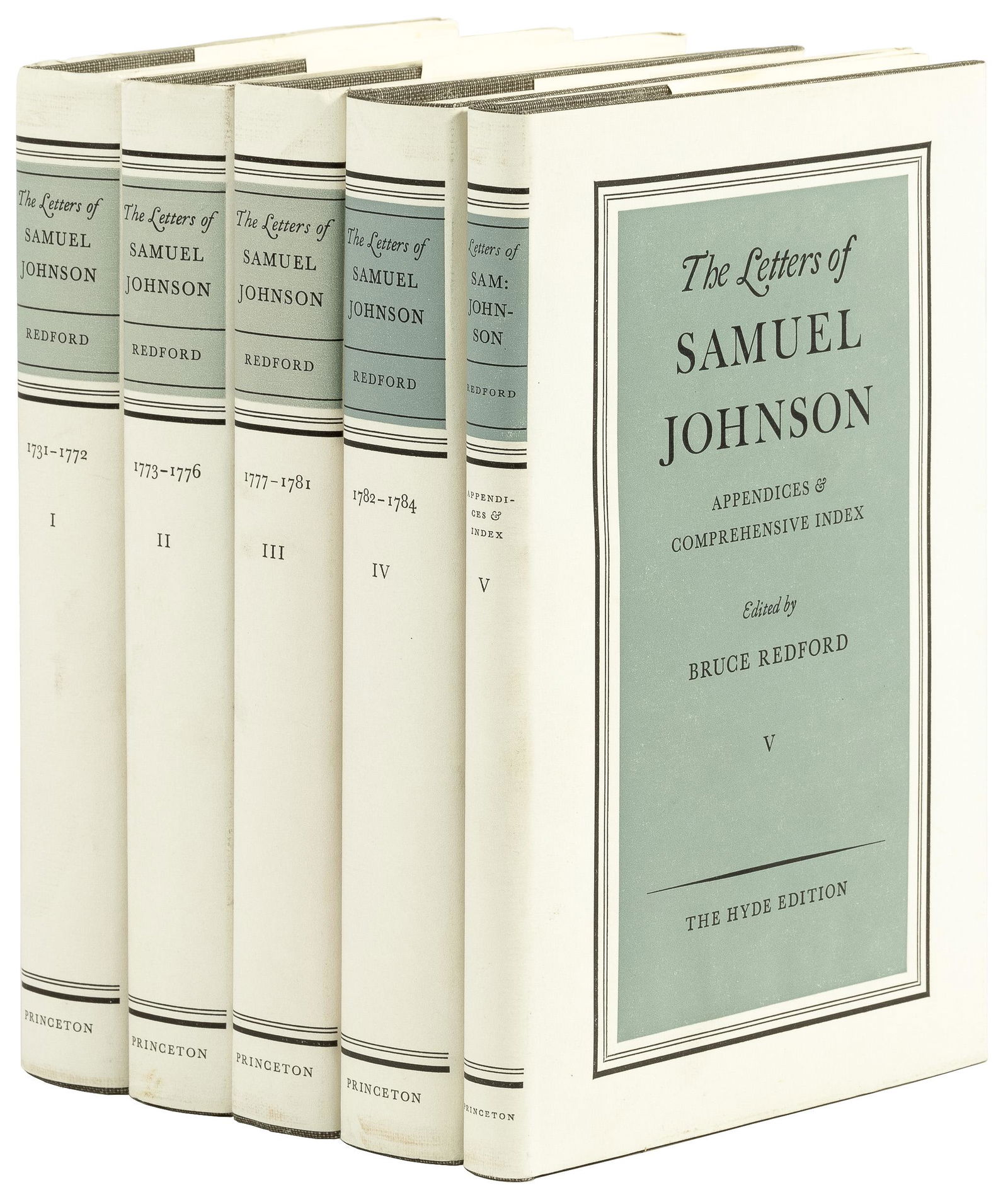 Hyde Edition of the Letters of Samuel Johnson (1 of 1)