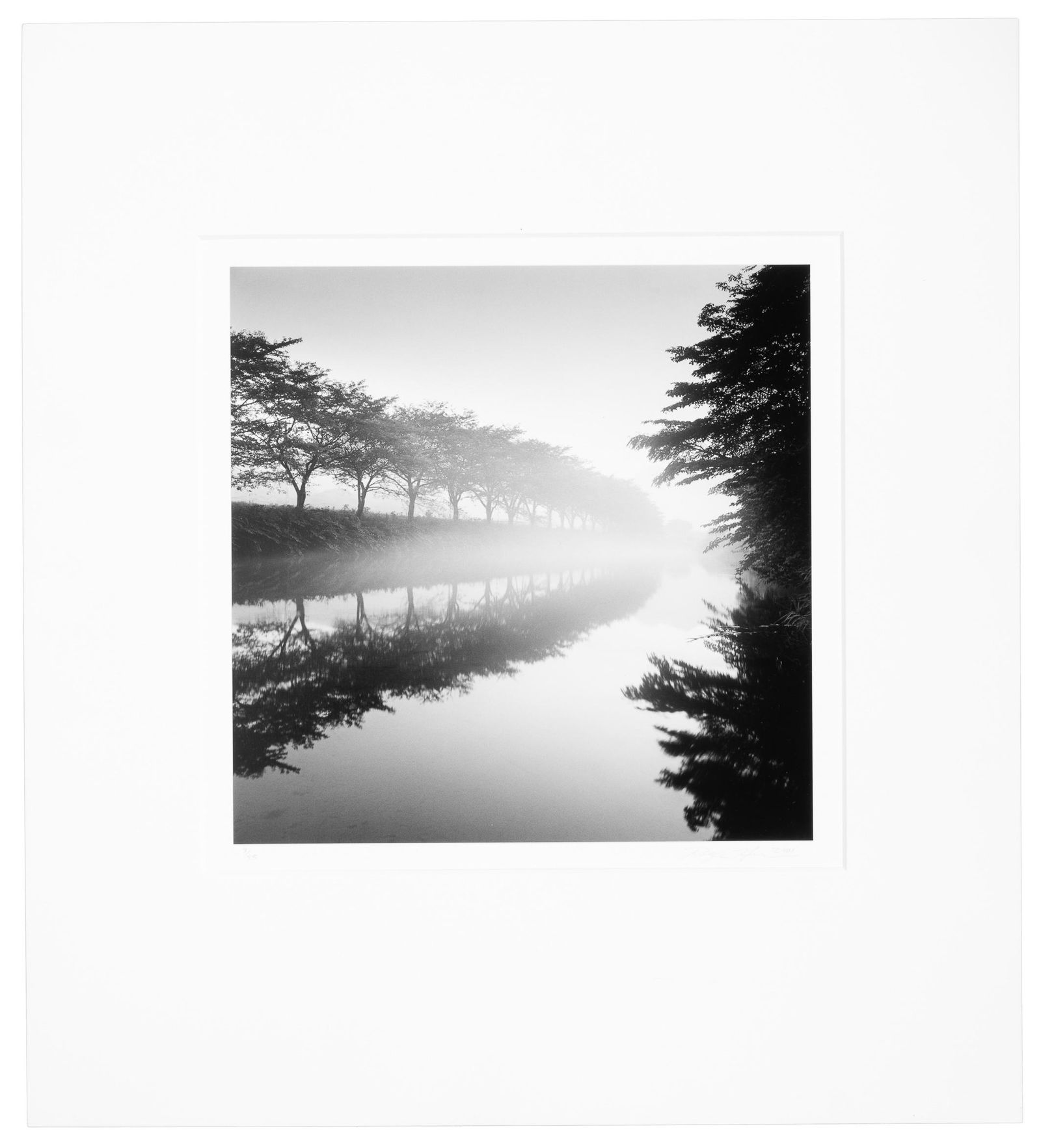 Quiet Morning, Nagakawa Creek signed by Horn (1 of 3)