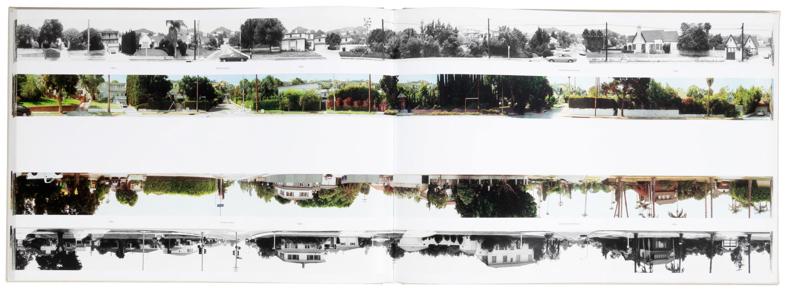 Then & Now signed by Ed Ruscha: Heading: Author: Ruscha, Ed Title: Then & Now: Hollywood Boulevard 1973-2004 Place Published: GÃ¶ttingen, Germany Publisher:Steidl Date Published: 2005 Description: Illustr