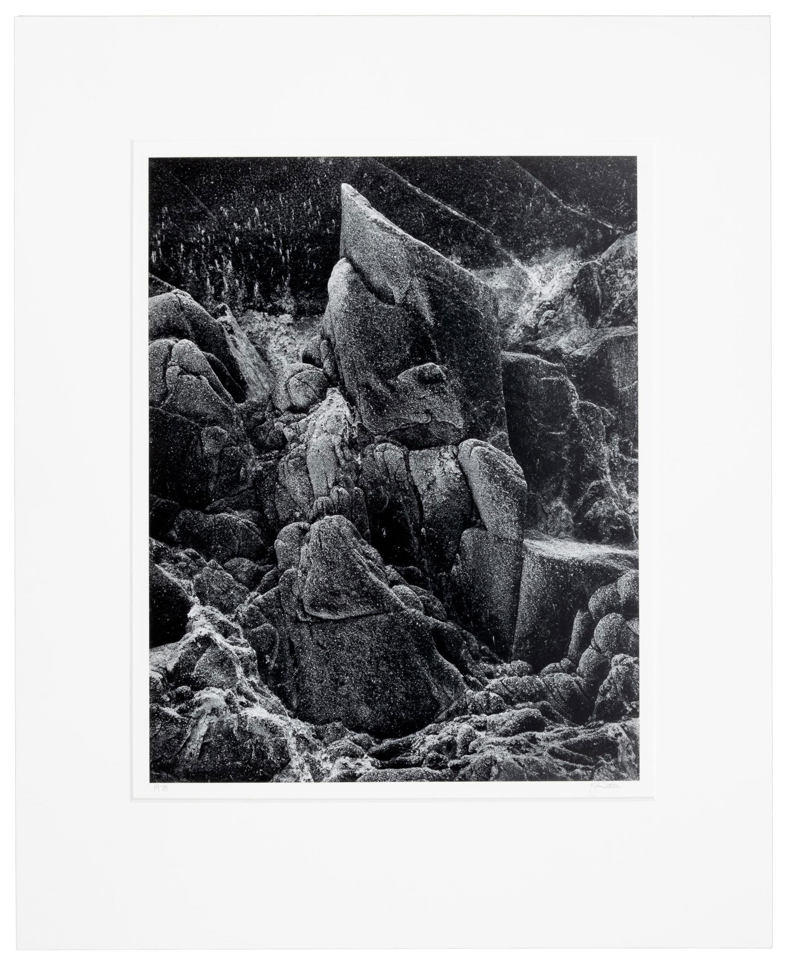 Signed by John Sexton, Black Rocks...1978 (1 of 3)