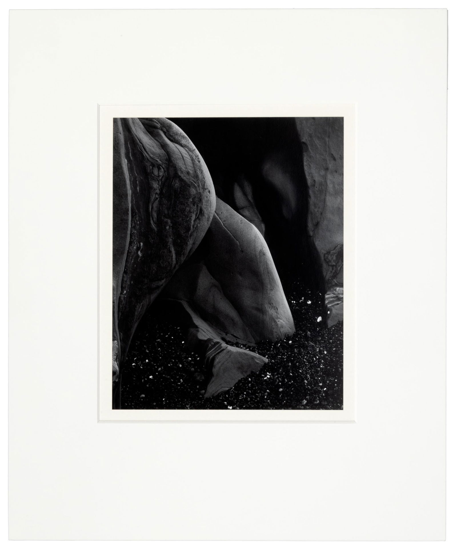 Edward Weston, Rock Erosion Pt. Lobos (1 of 3)