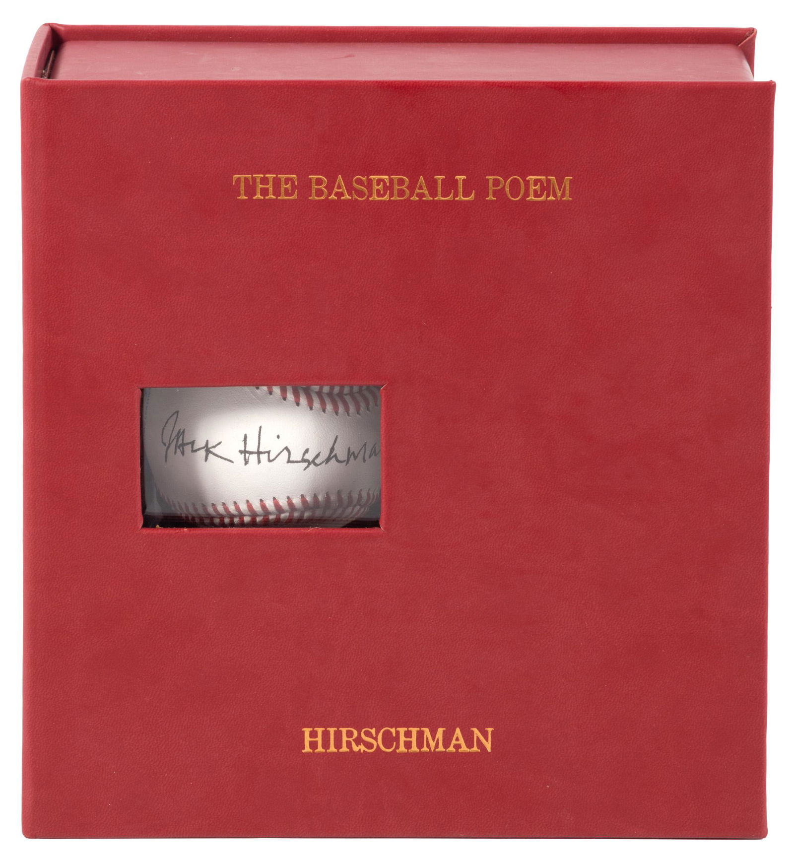 Jack Hirschman w/baseball 1/12 (1 of 3)