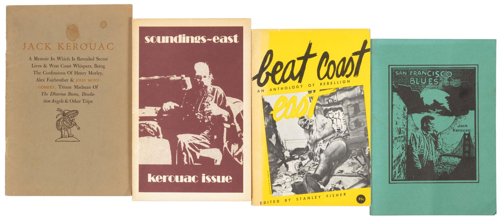 Four booklets with Kerouac's writing (1 of 1)