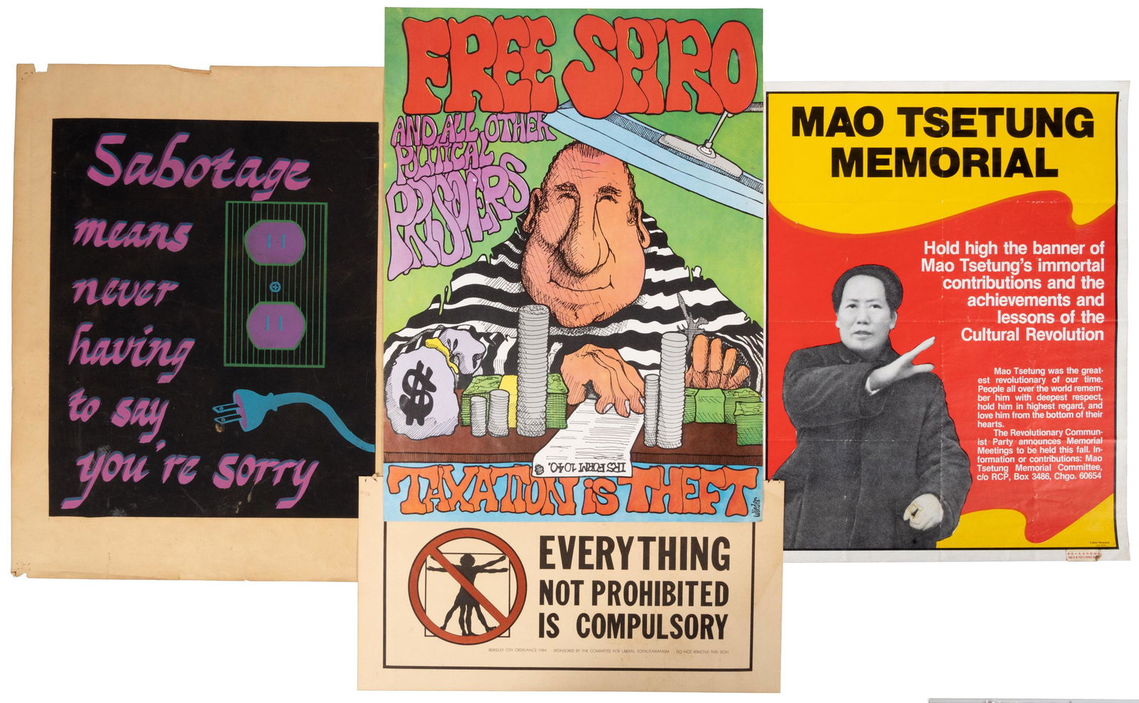 Large collection of counterculture posters and graphics (1 of 10)