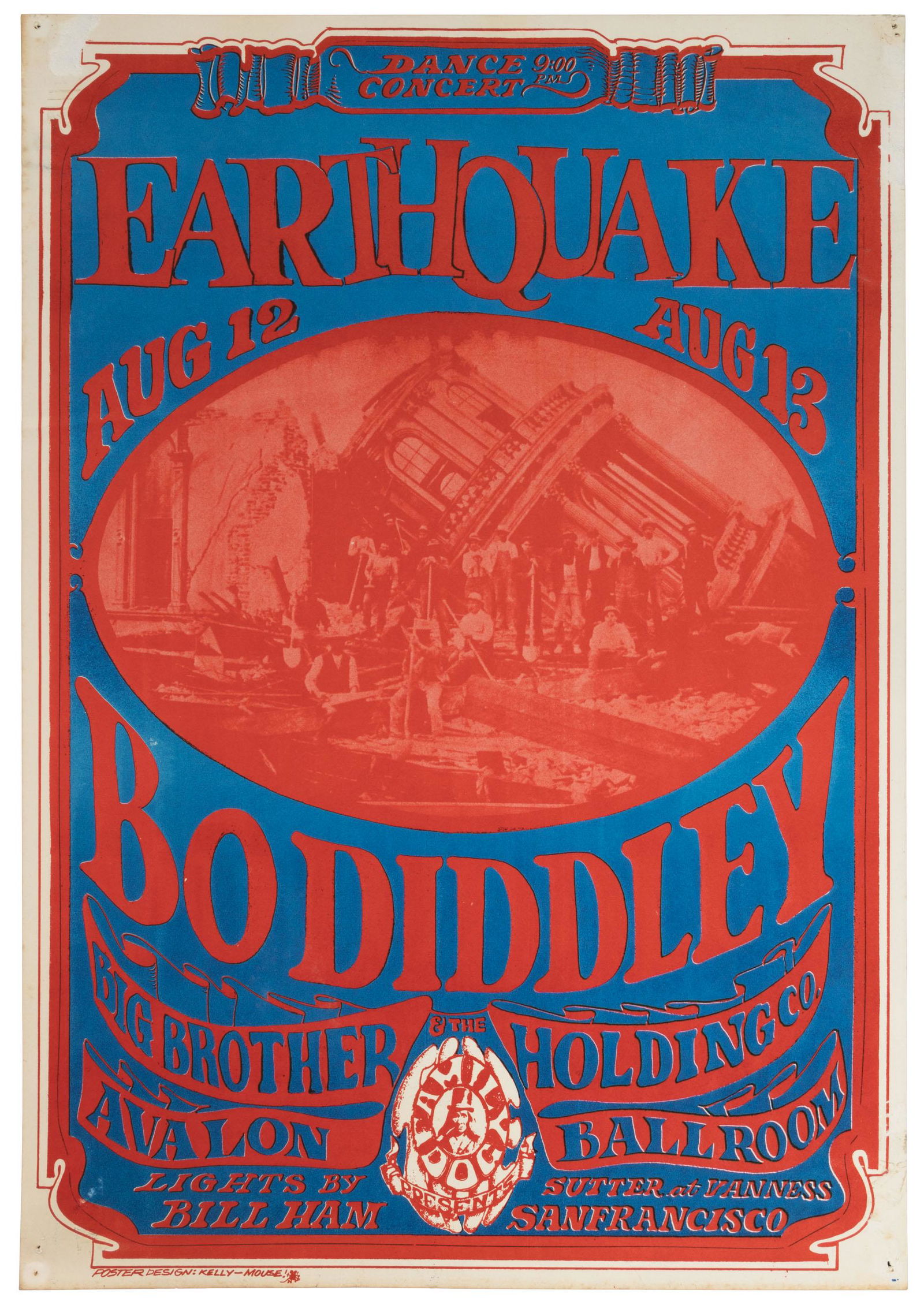 Kelley & Mouse Bo Diddley & Big Brother poster (1 of 2)