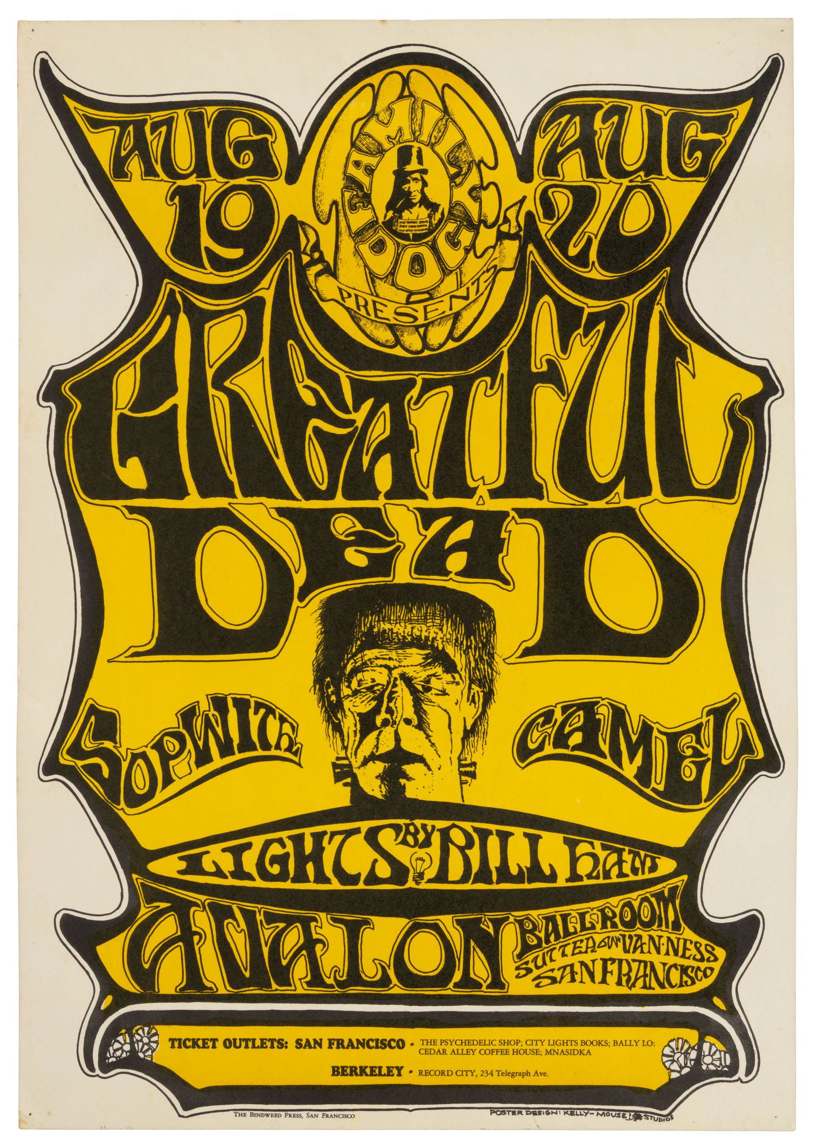 Mouse Studios' "Greatful" Dead poster, 1966 (1 of 4)