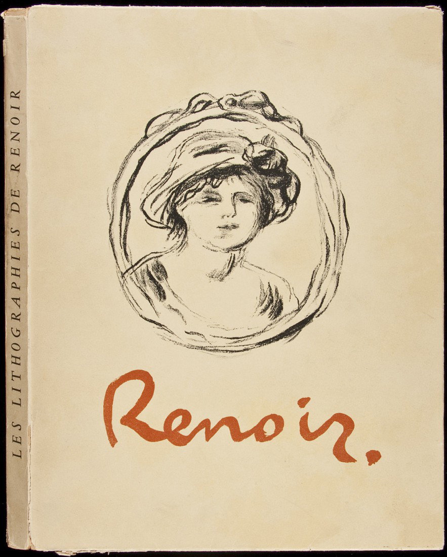 Lithographs of Renoir 1951: Title: Les Lithographies de Renoir Author: Roger-Marx, Claude Description: With 31 plates from lithographs by Renoir, 4 of them in color; color frontispiece self-portrait of Renoir; plate from a portr