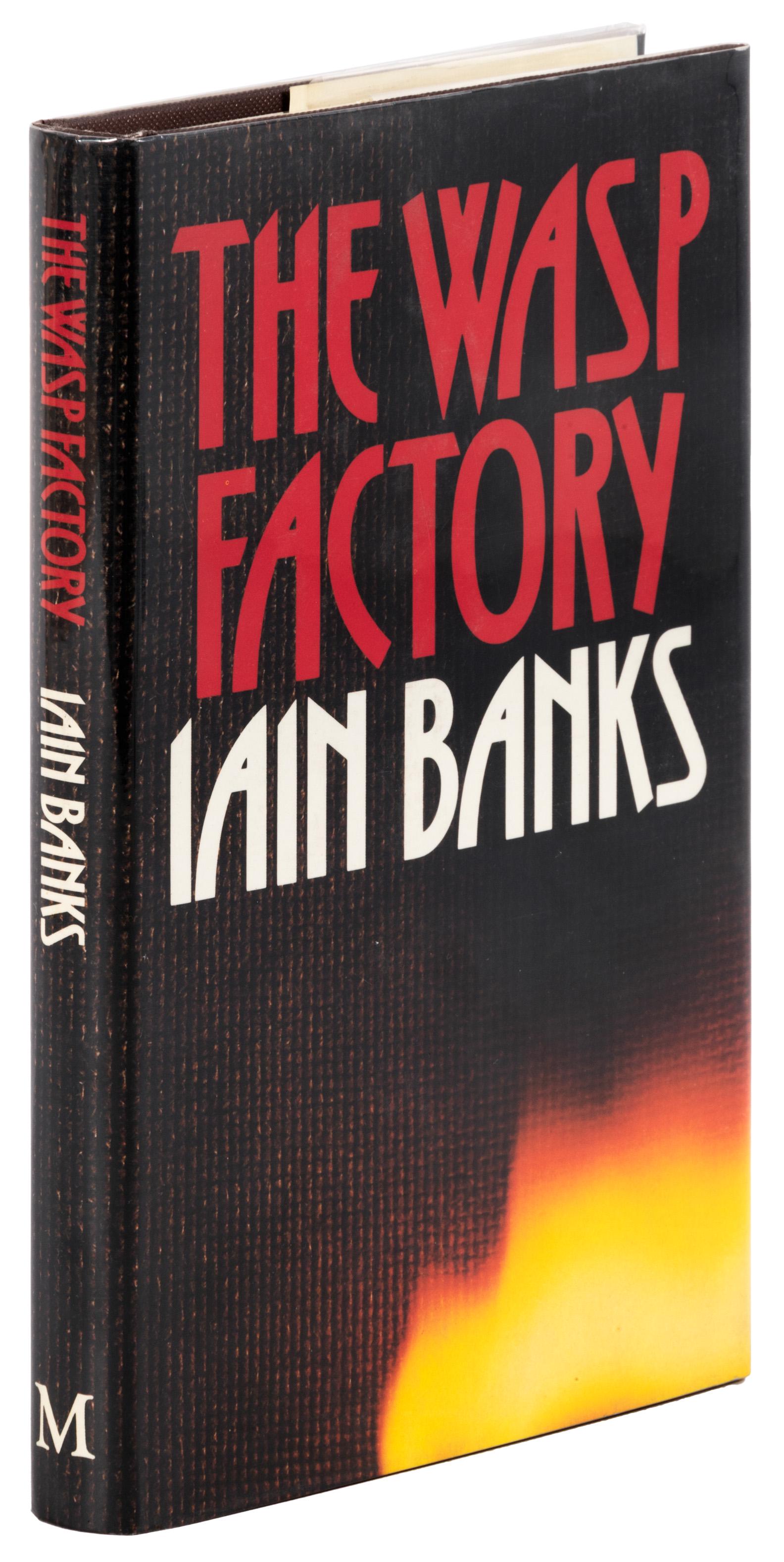 Iain Banks signed The Wasp Factory 1st ed. (1 of 3)