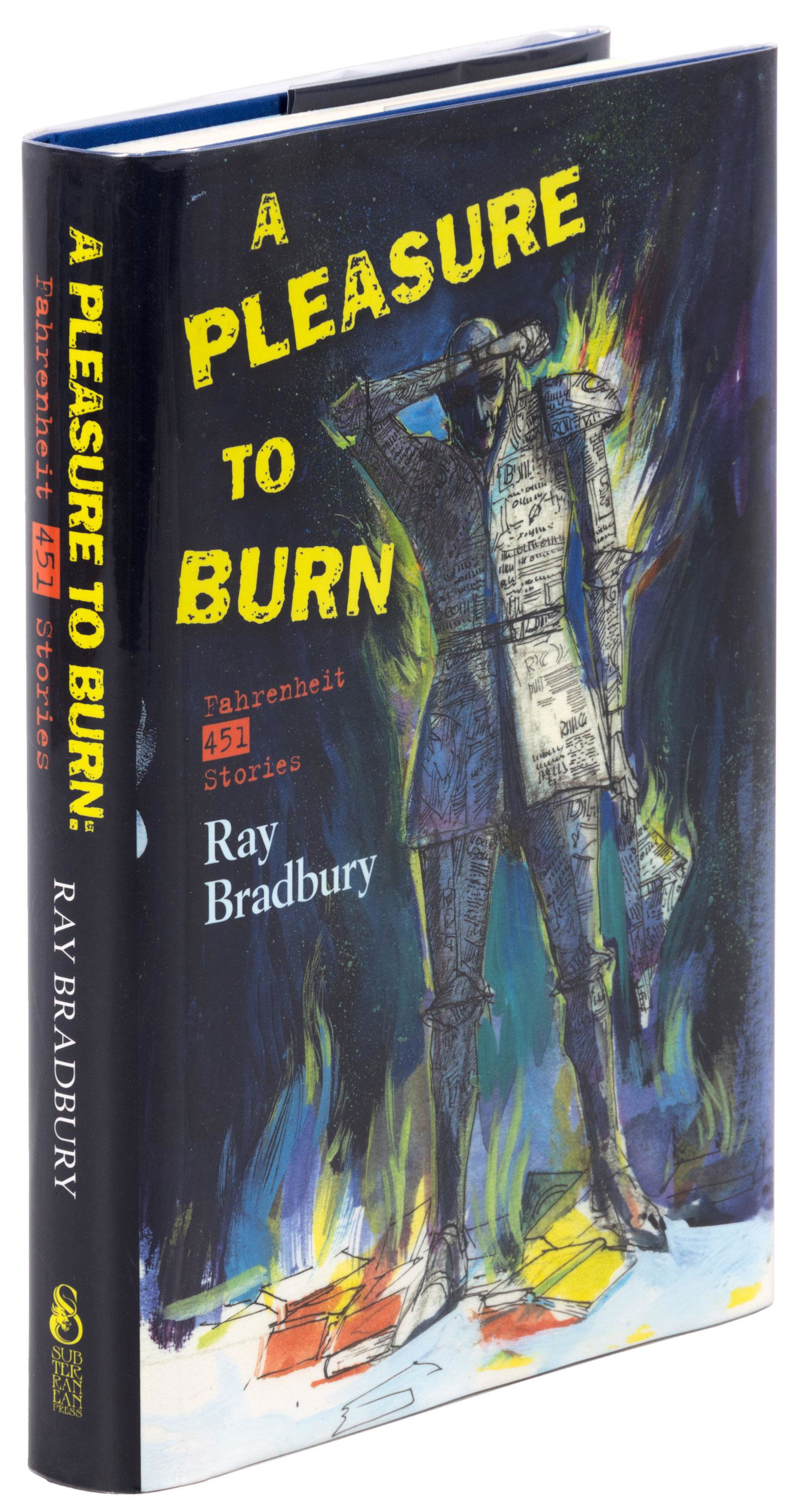 Ray Bradbury signed 1st, A Pleasure to Burn (1 of 2)