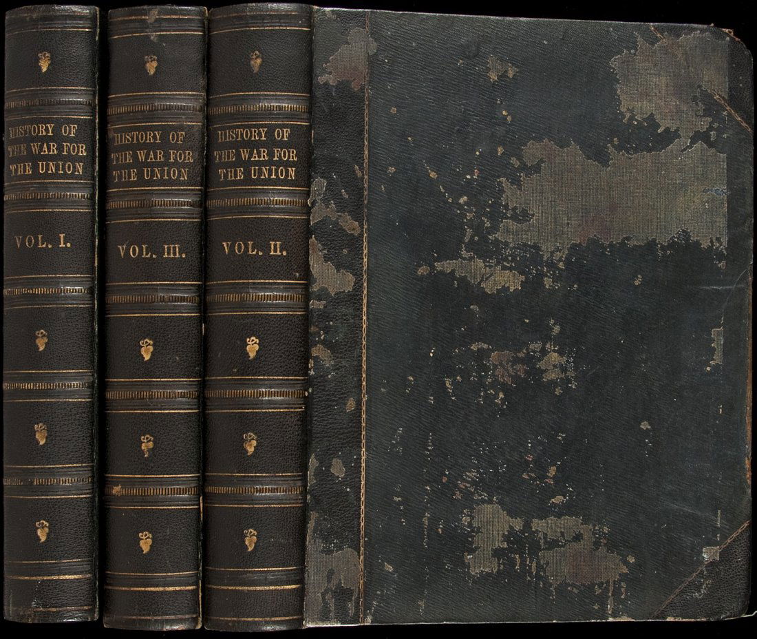 National History of the War for the Union: Title: National History of the War for the Union Author: Duyckinck, Edward A. Description: 3 volumes. Illustrated with steel plate engravings and portraits by Alonzo Chappel and Thomas Nast. (4to), pe