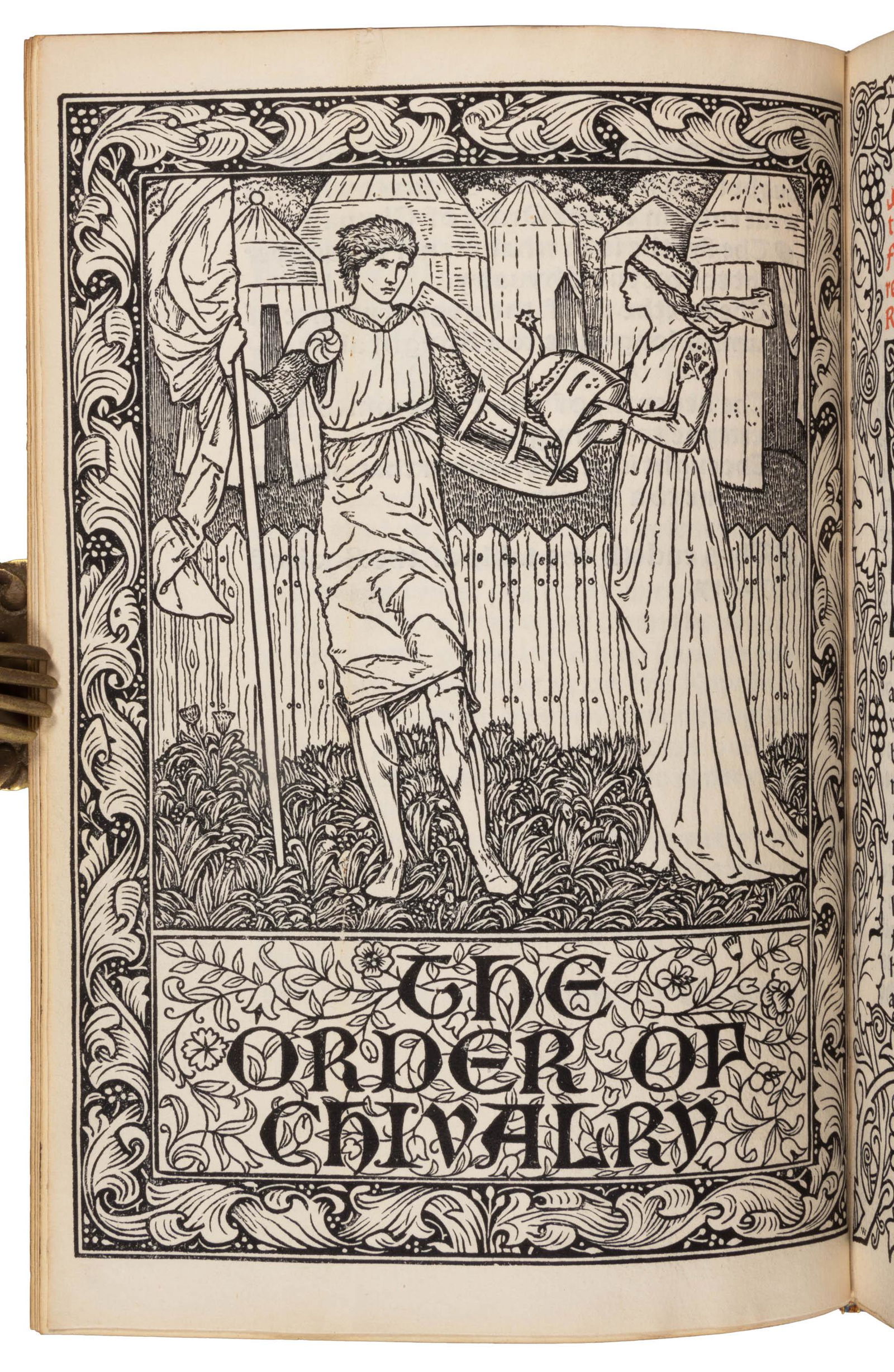 The Order of Chivalry Kelmscott Press (1 of 6)
