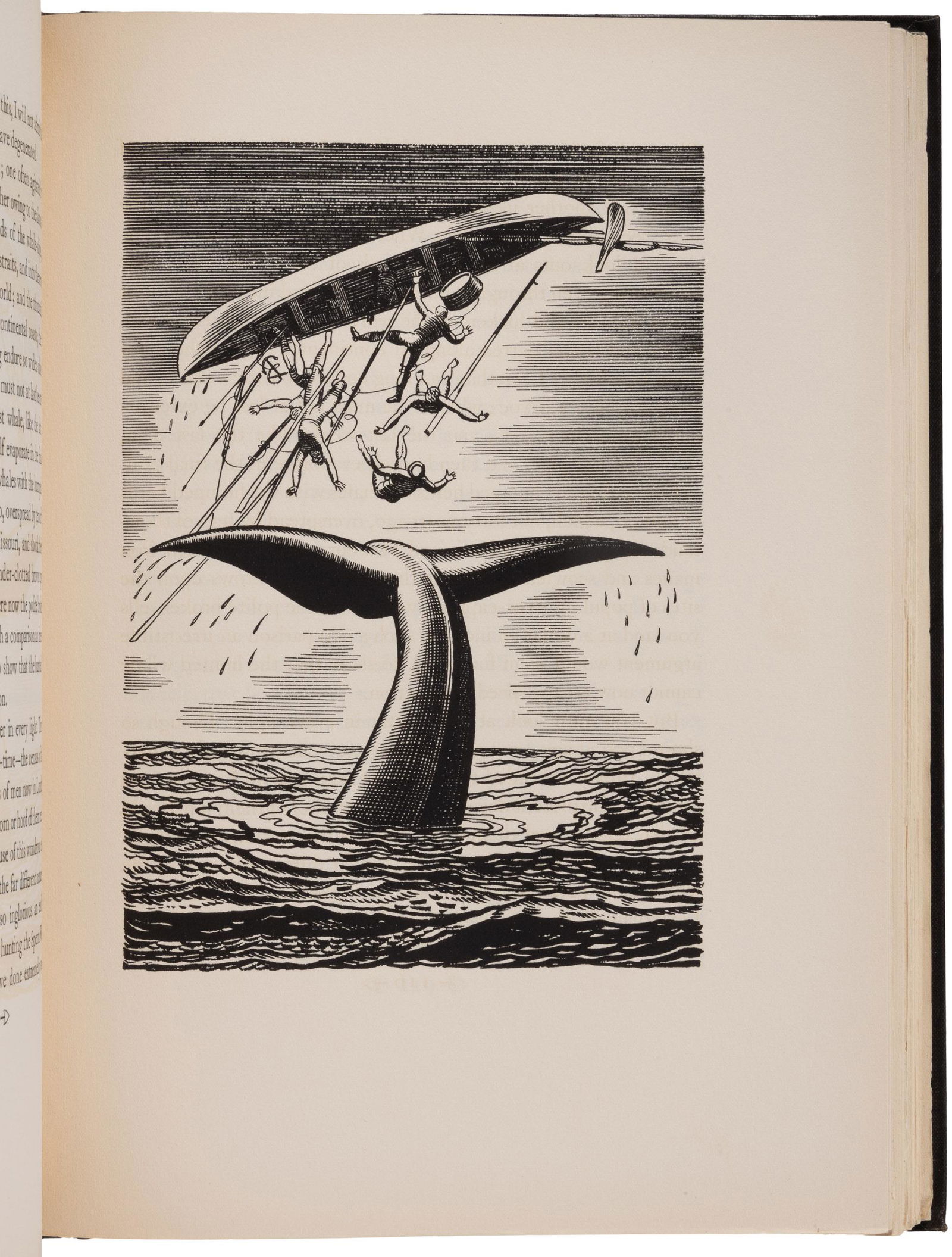 Multi-layered association copy signed by Kent: Heading: (Lakeside Press - Rockwell Kent) Author: Melville, Herman Title: Moby Dick or the Whale Place Published: Chicago Publisher:The Lakeside Press Date Published: 1930 Description: