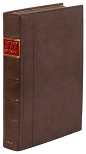 The Historie Councel of Trent, 1640: Heading: Author: Polano, Pietro Soaue Title: The Historie of the Councel of Trent Place Published: London Publisher:Printed by Robert Young and John Ravvorth, for Richard Whittaker Date Publishe