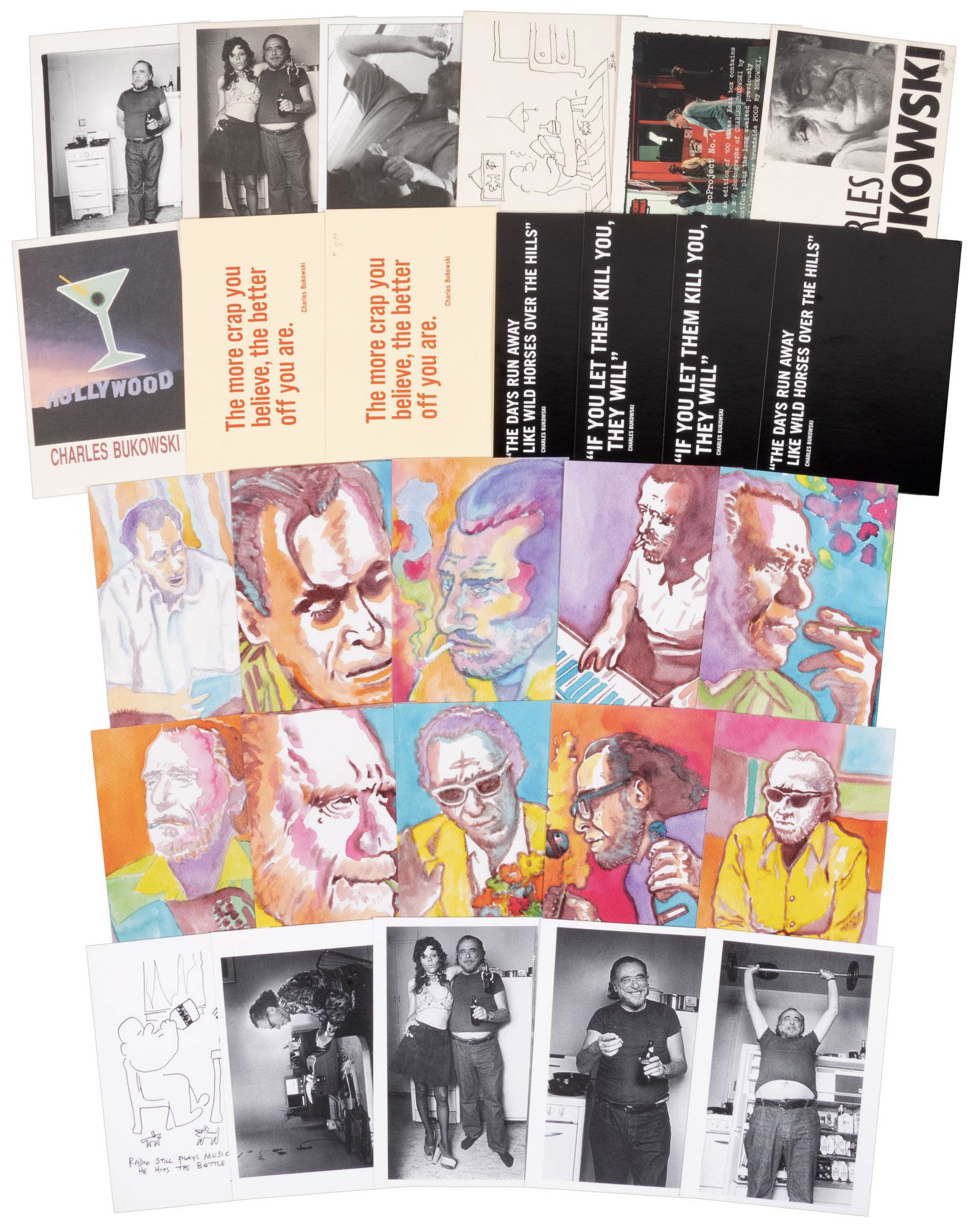 28 Bukowski postcards (1 of 1)