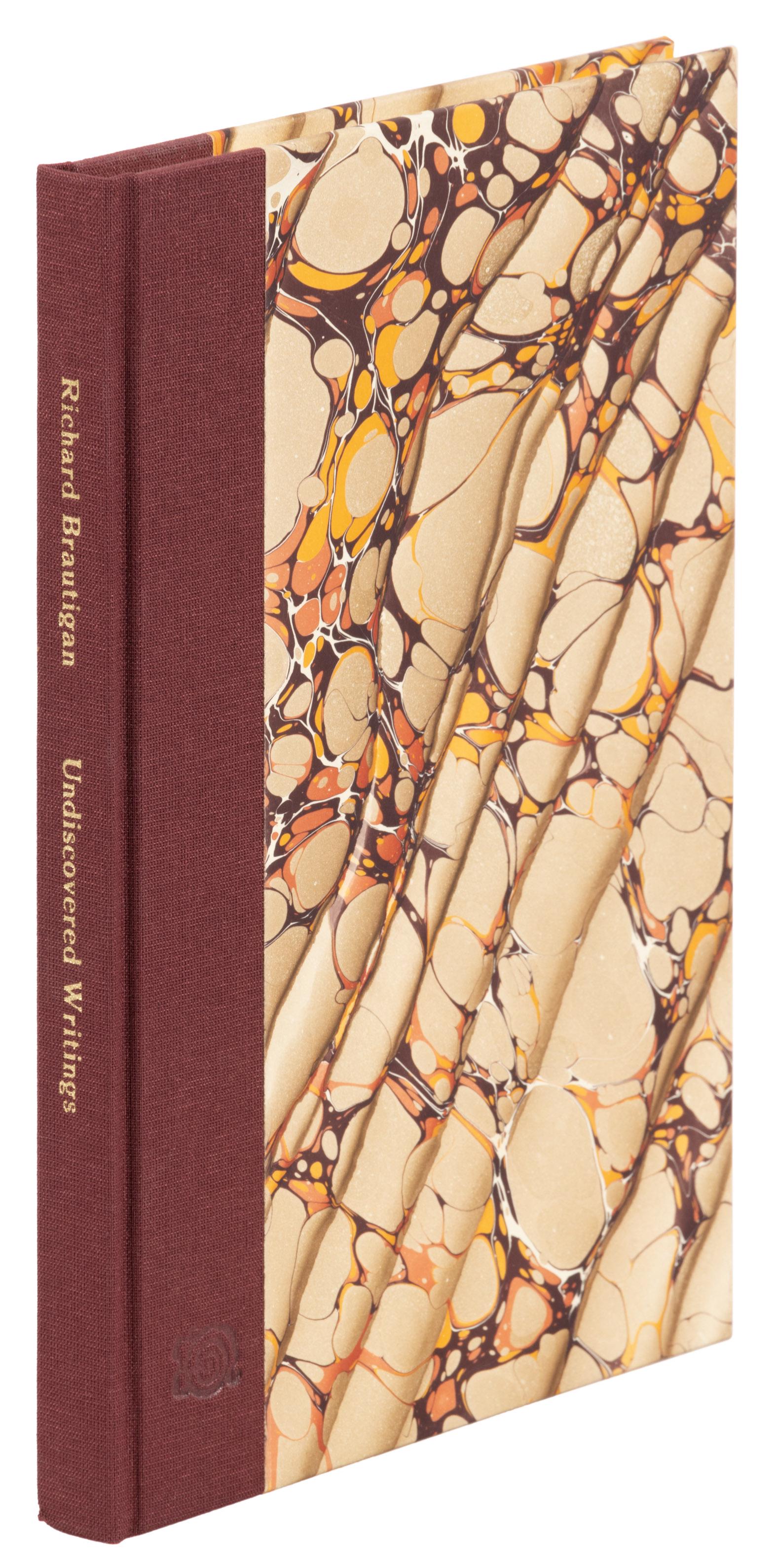 Brautigan, Edna Webster Collection 1/65: Heading: Author: Brautigan, Richard Title: The Edna Webster Collection of Undiscovered Writings Place Published: Berkeley & Forest Knolls Publisher:Burton Weiss & James Musser Date Published: </
