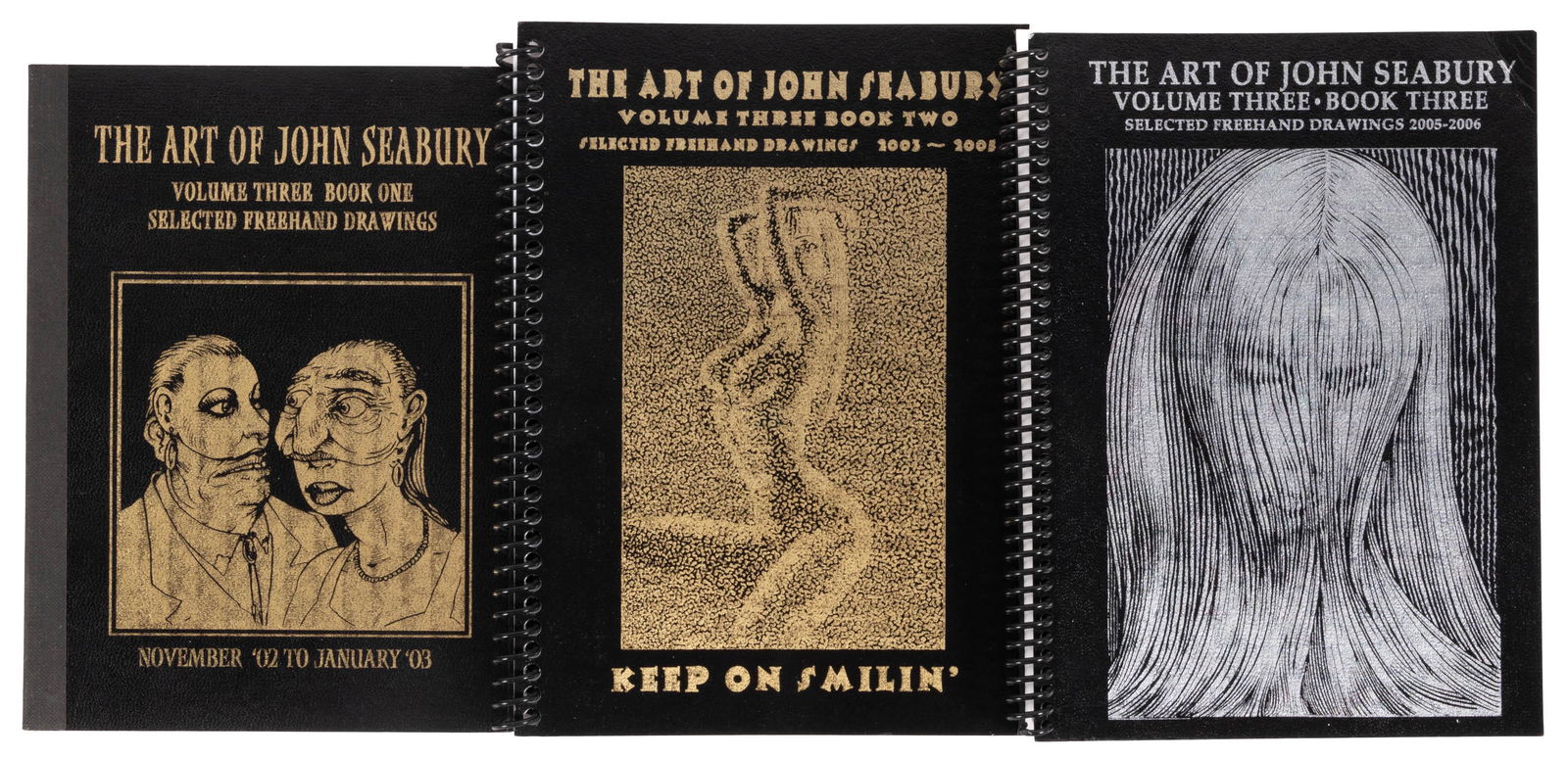 The Art of John Seabury, 2 vols. signed (1 of 3)