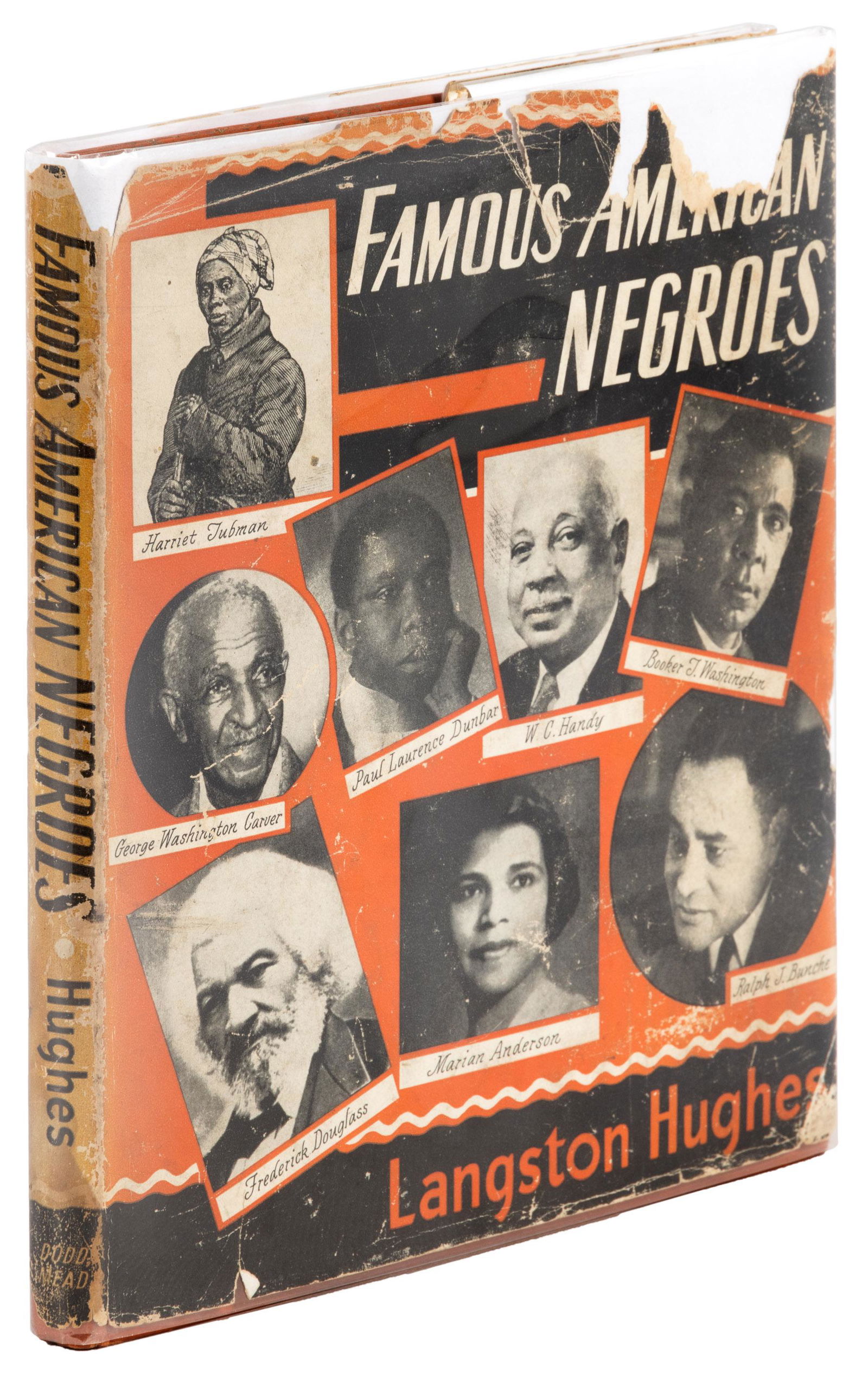 Langston Hughes Famous American Negroes 1st ed. (1 of 3)