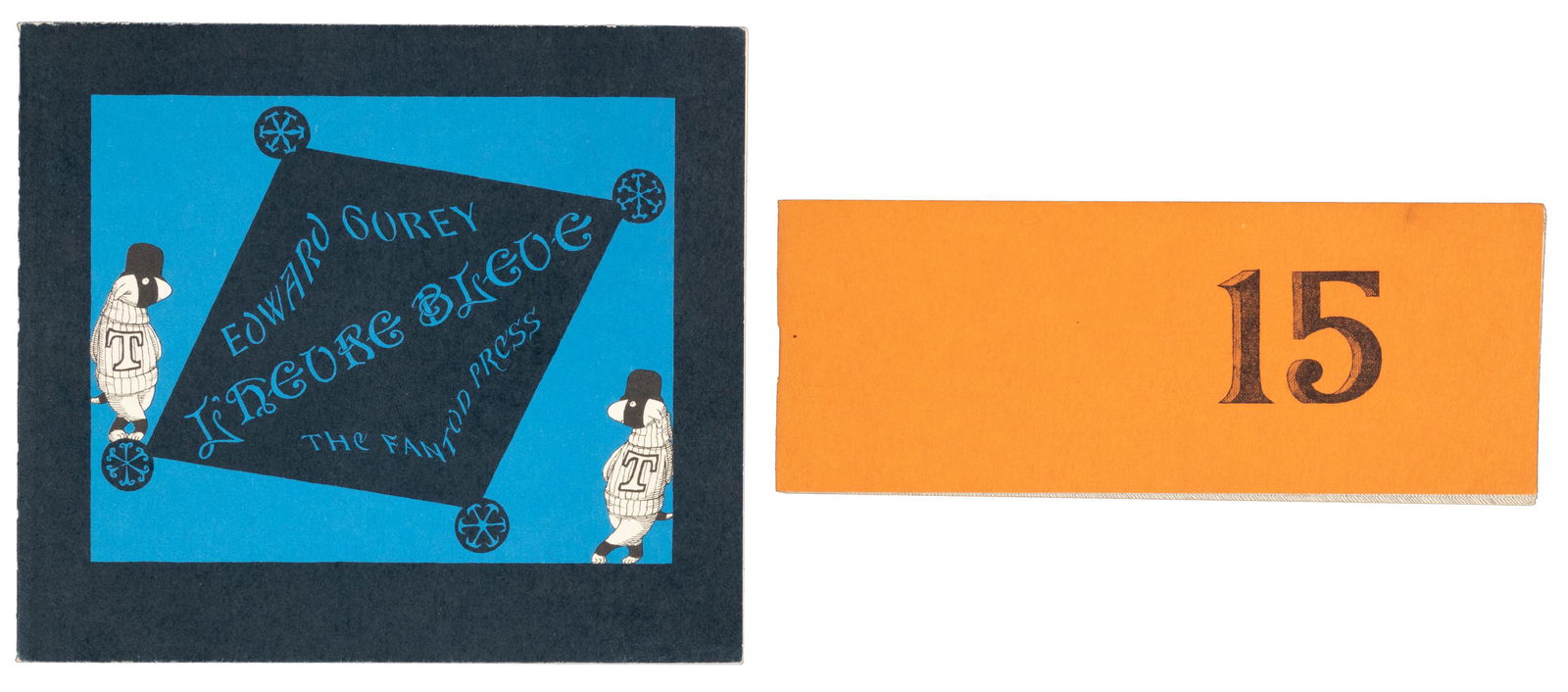 Two Limited Editions signed by Edward Gorey (1 of 3)