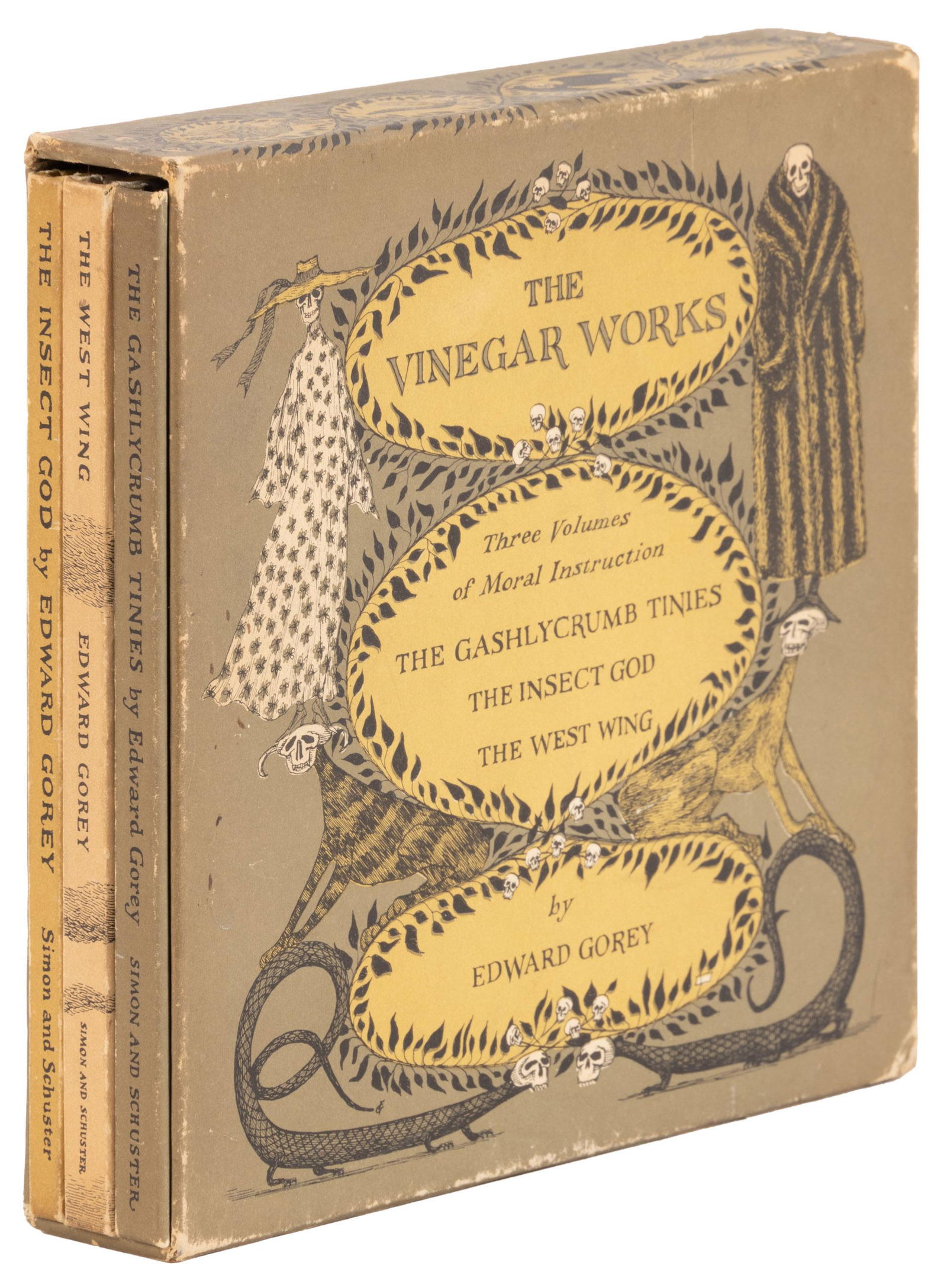 Three Volumes of Moral Instruction from Gorey (1 of 1)