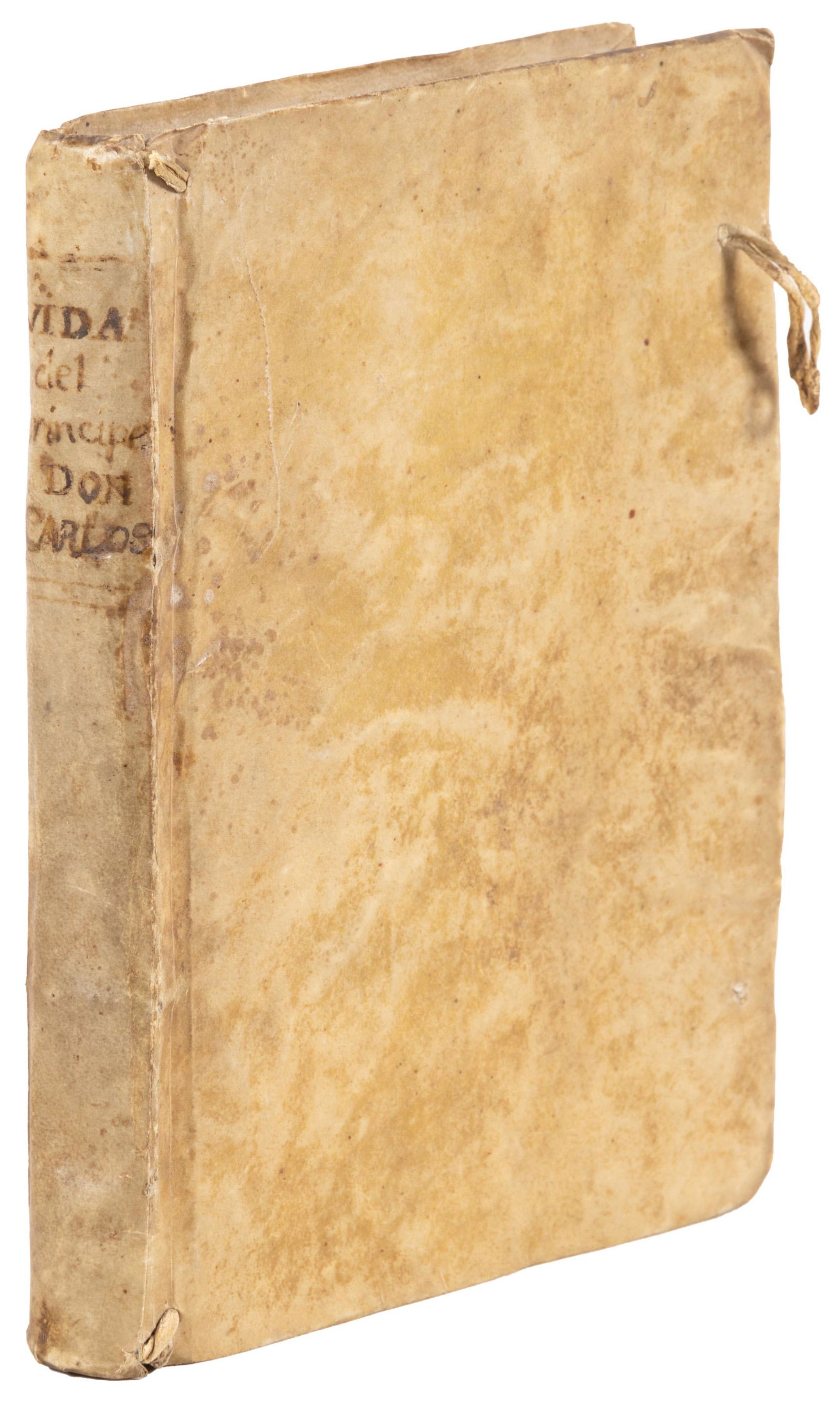 Spanish mss. of Don Carlos and Rodrigo Calderon (1 of 3)