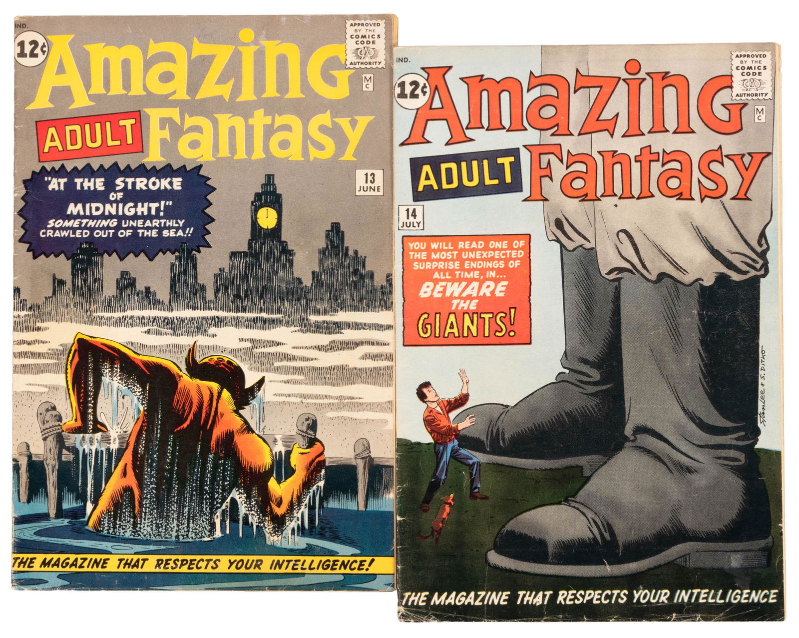 AMAZING ADULT FANTASY #s 13 & 14 * Hulk Heralded * Countdown to SPIDEY (1 of 1)