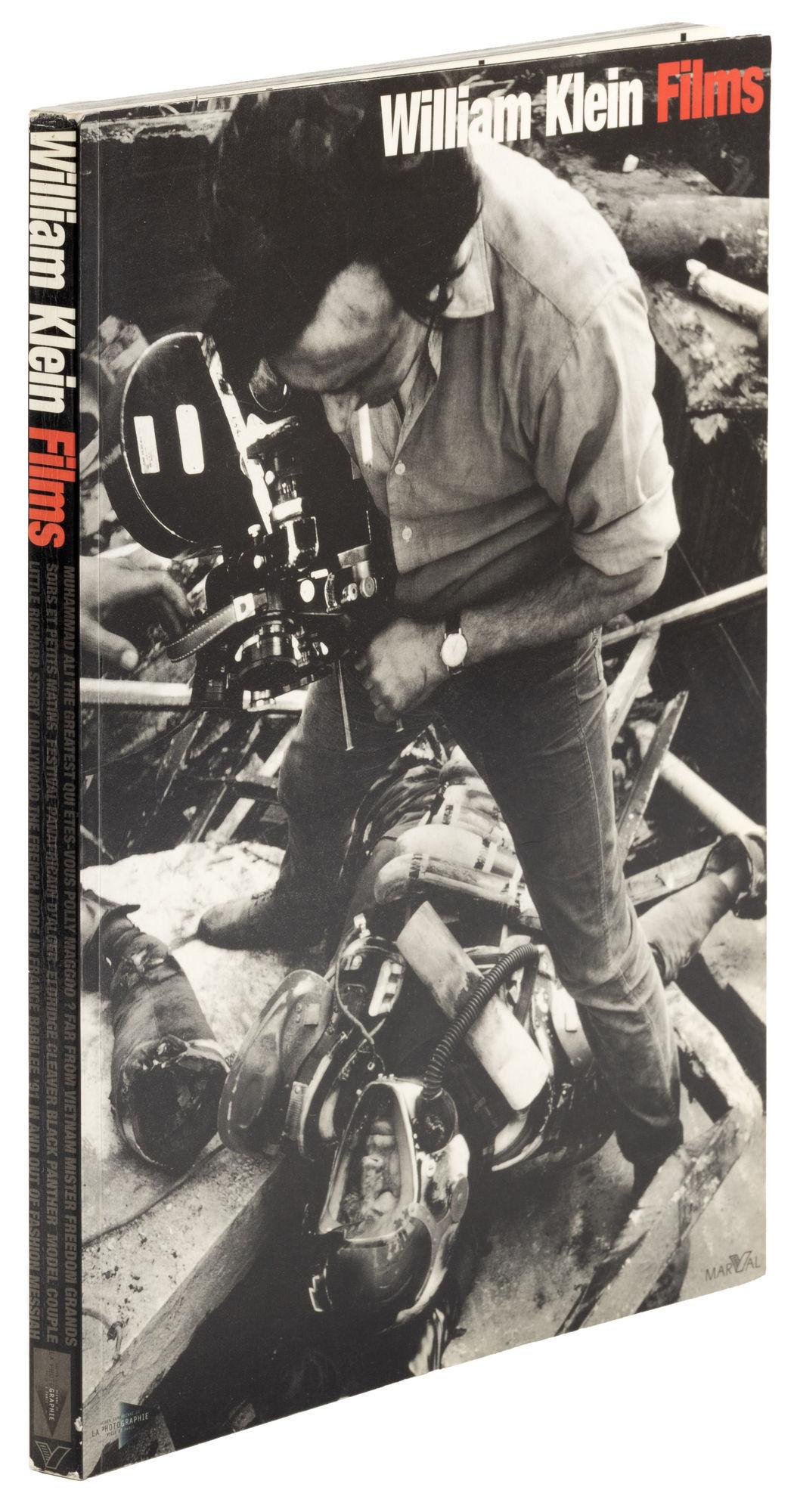 Signed with inscription by William Klein: Heading: Author: Klein, William Title: Films Etc. Place Published: [Paris] Publisher:[Marval] Date Published: [1998] Description: Text in French. Introduction by Claire Clo