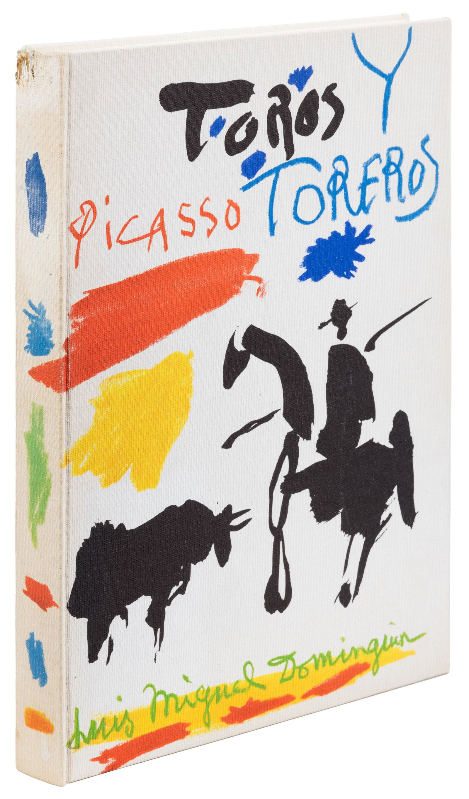 Picasso's Toros y Toreros: Heading: (Picasso, Pablo) Author: Dominguin, Luis Miguel Title: Toros y Toreros Place Published: [New York} Publisher:Harry N. Abrams Date Published: [1961] Description: 31