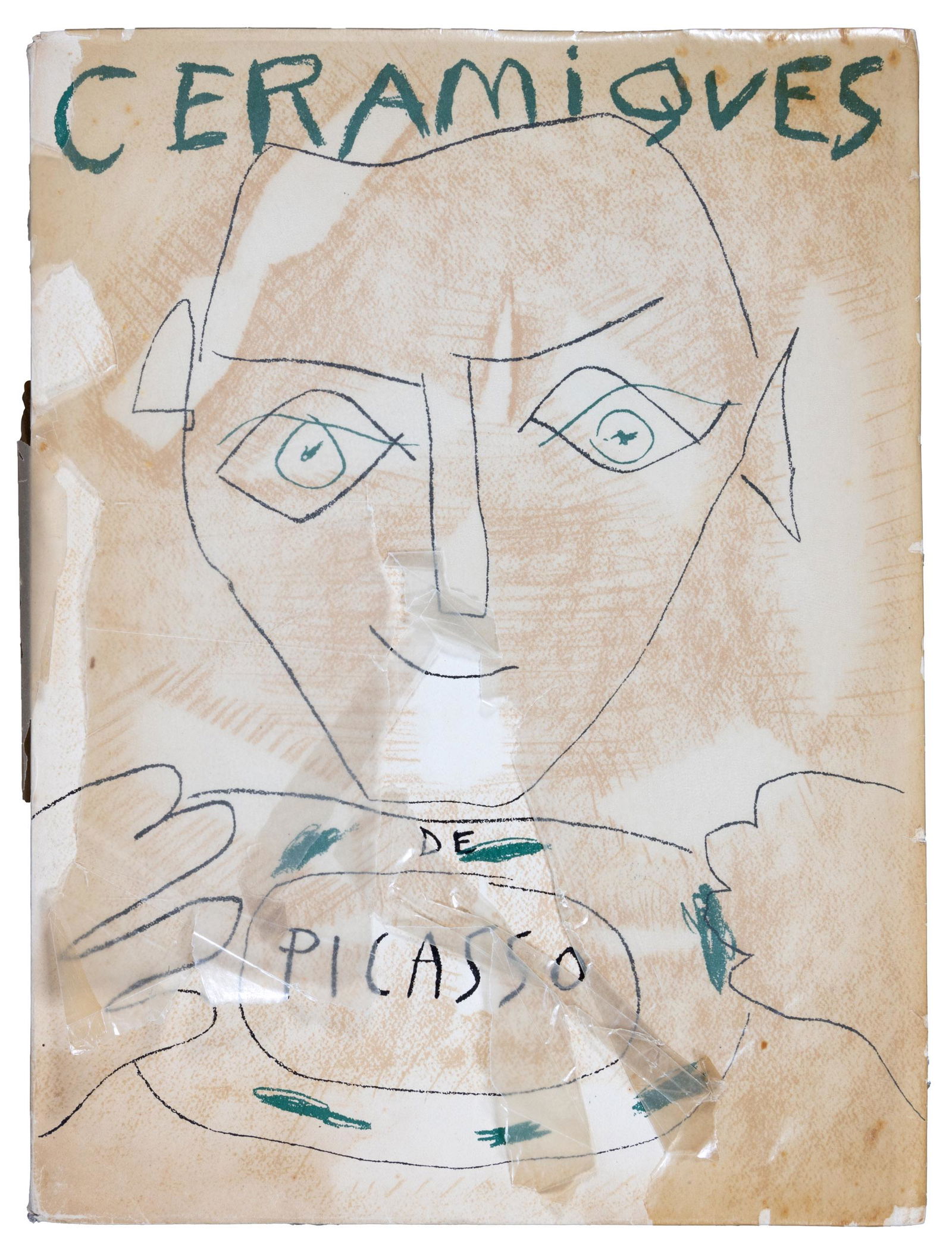 Picasso ceramics, 18 color plates: Heading: (Picasso, Pablo) Author: Ramie, Suzanne & Georges Title: CÃ©ramiques de Picasso Place Published: Paris Publisher:Albert Skira Date Published: [1948] Description: [1