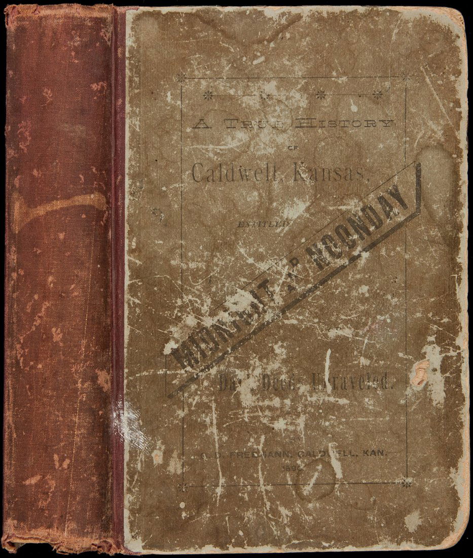 Midnight and Noonday by GD Freeman, rare! 1890: Title: Midnight and Noonday, or Dark Deeds Unraveled. Giving Twenty Years Experience on the Frontier; also the Murder of Pat. Hennesey [sic], and the Hanging of Tom Smith, at Ryland's Ford, and Facts