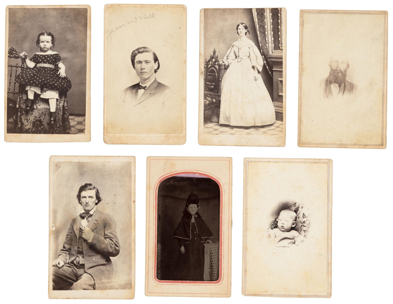 Family photos of Confederate bushwhacker (1 of 9)