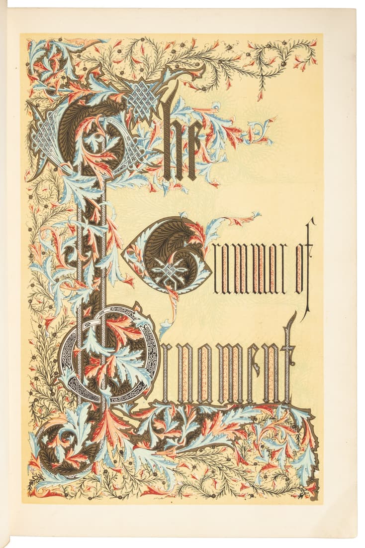Owen Jones Grammar of Ornament 1910 (1 of 2)